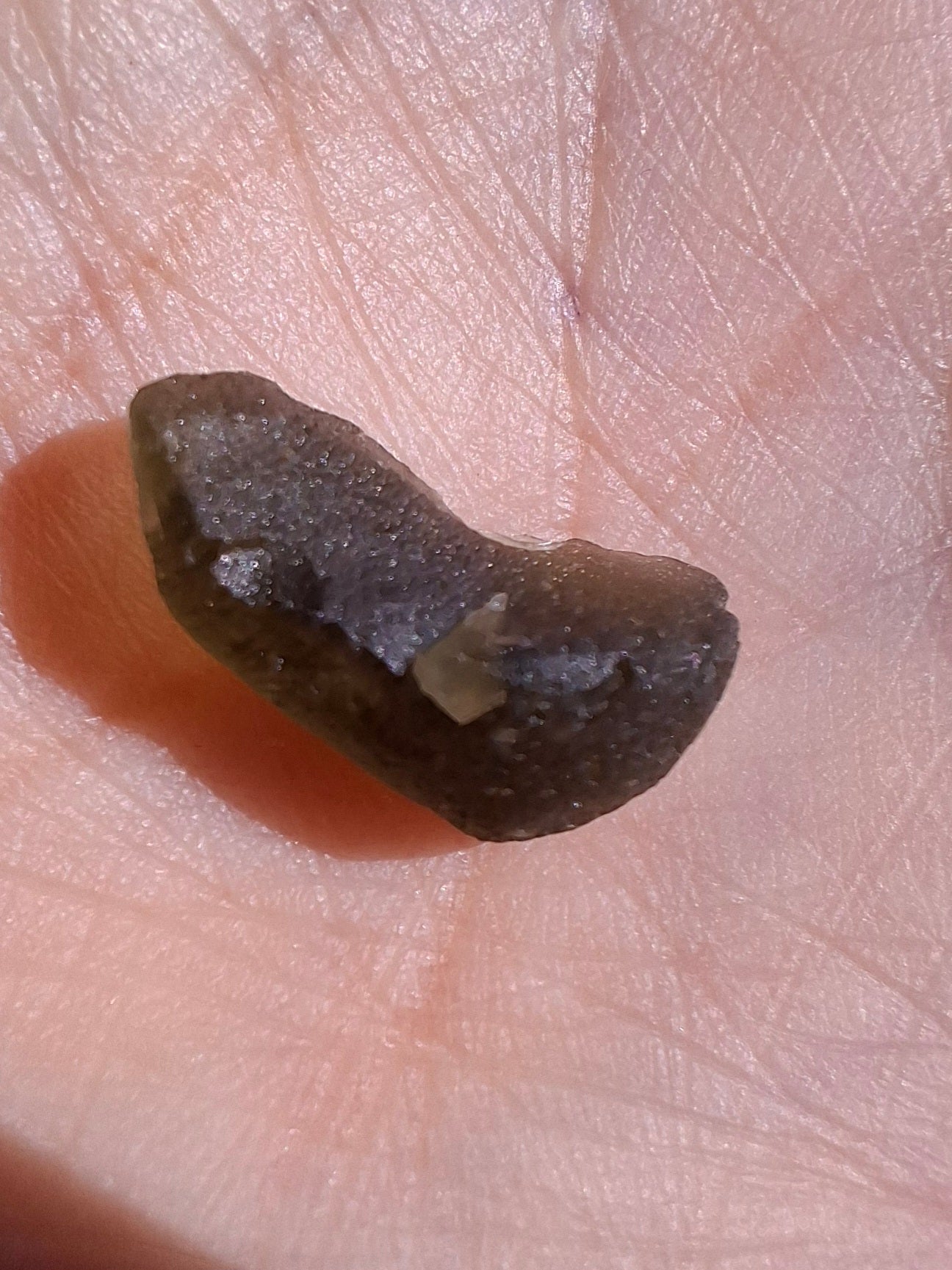 Moldavite Piece, 0.93g, Tektite (Ref: 1415)