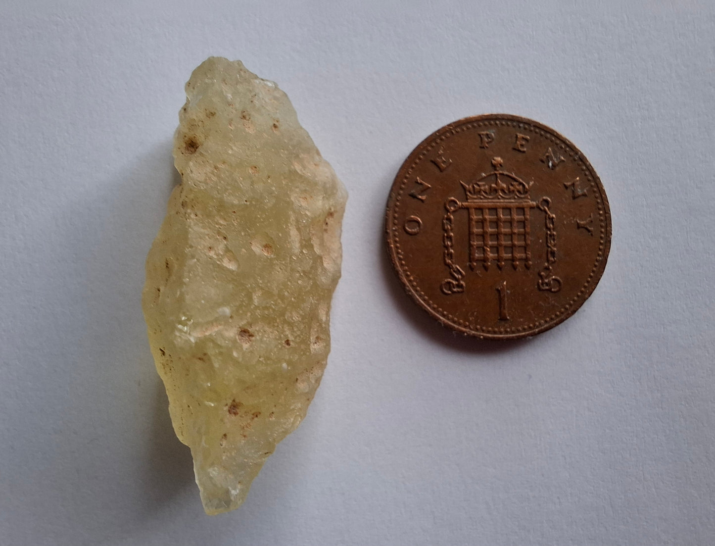 Libyan Desert Glass Piece 6.33g, Tektite