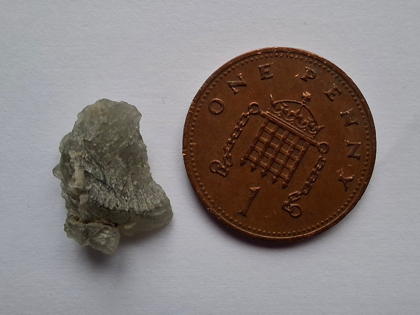Moldavite Piece, 0.78g, Tektite (Ref: 1451)