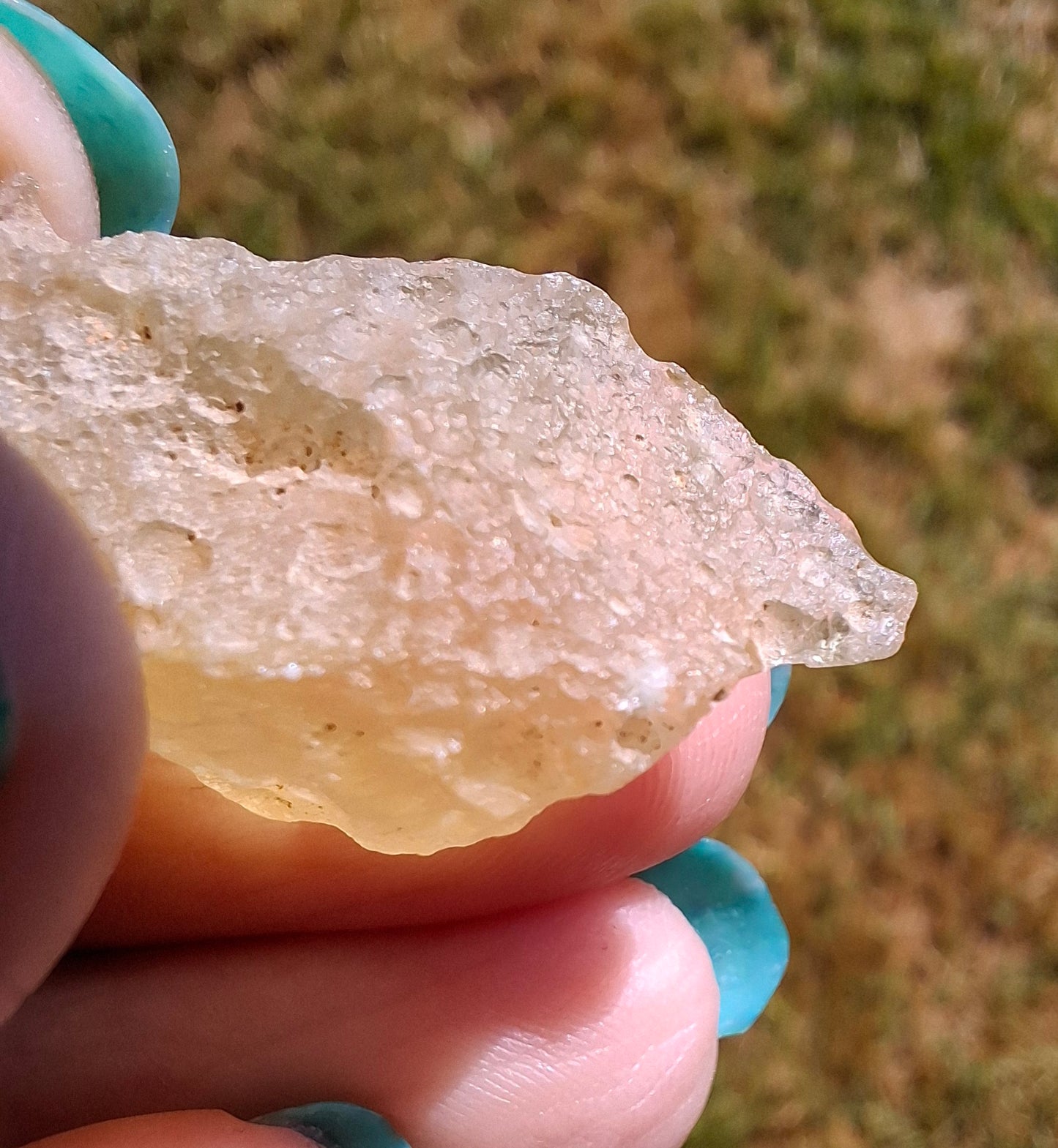 Libyan Desert Glass Piece 6.33g, Tektite