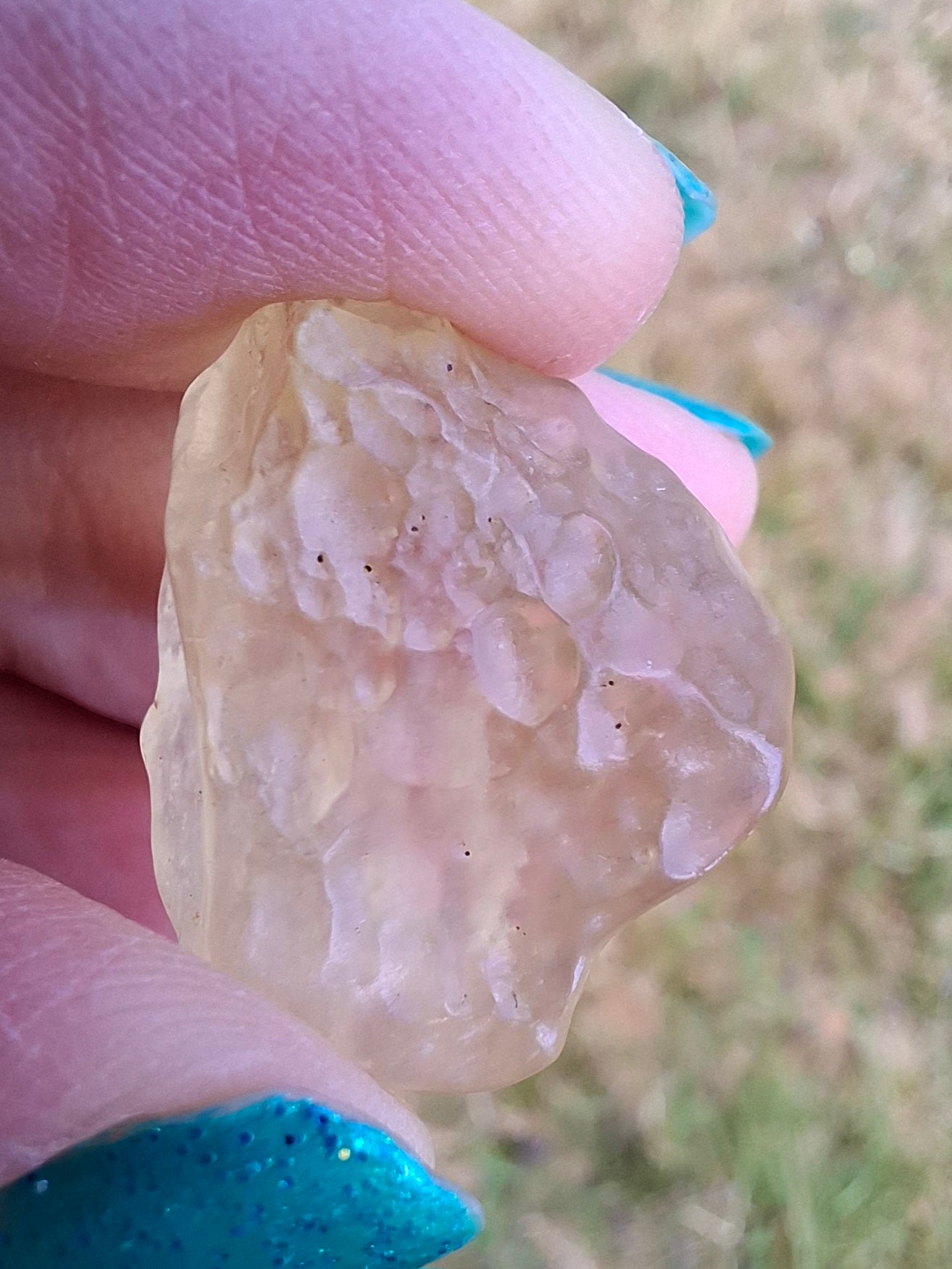 Libyan Desert Glass Piece, 5.58g, Tektite