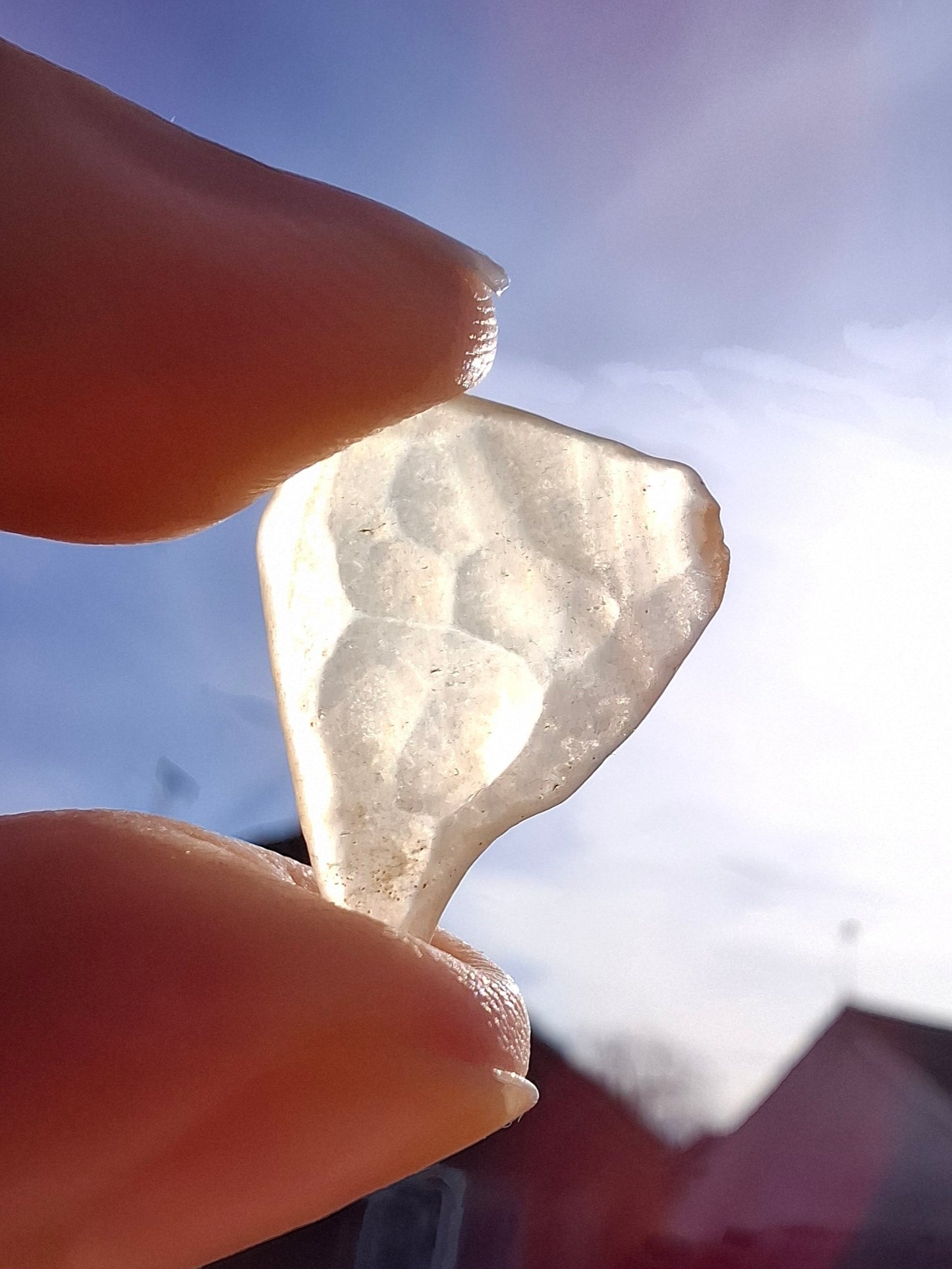 Libyan Desert Glass small Piece, 1.10g, Tektite (Ref: L1349)