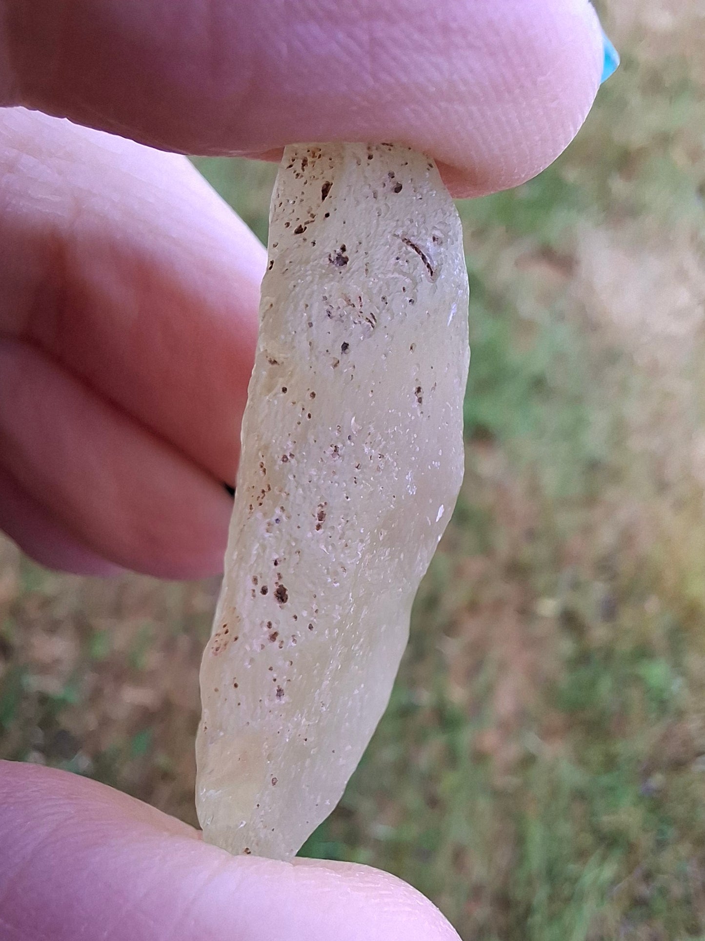 Libyan Desert Glass Piece, 11.78g, Tektite
