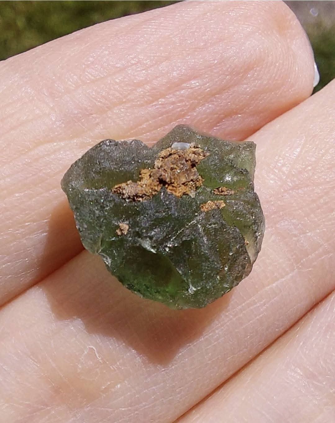 Moldavite Piece, 1.40g, Tektite (Ref: E219)