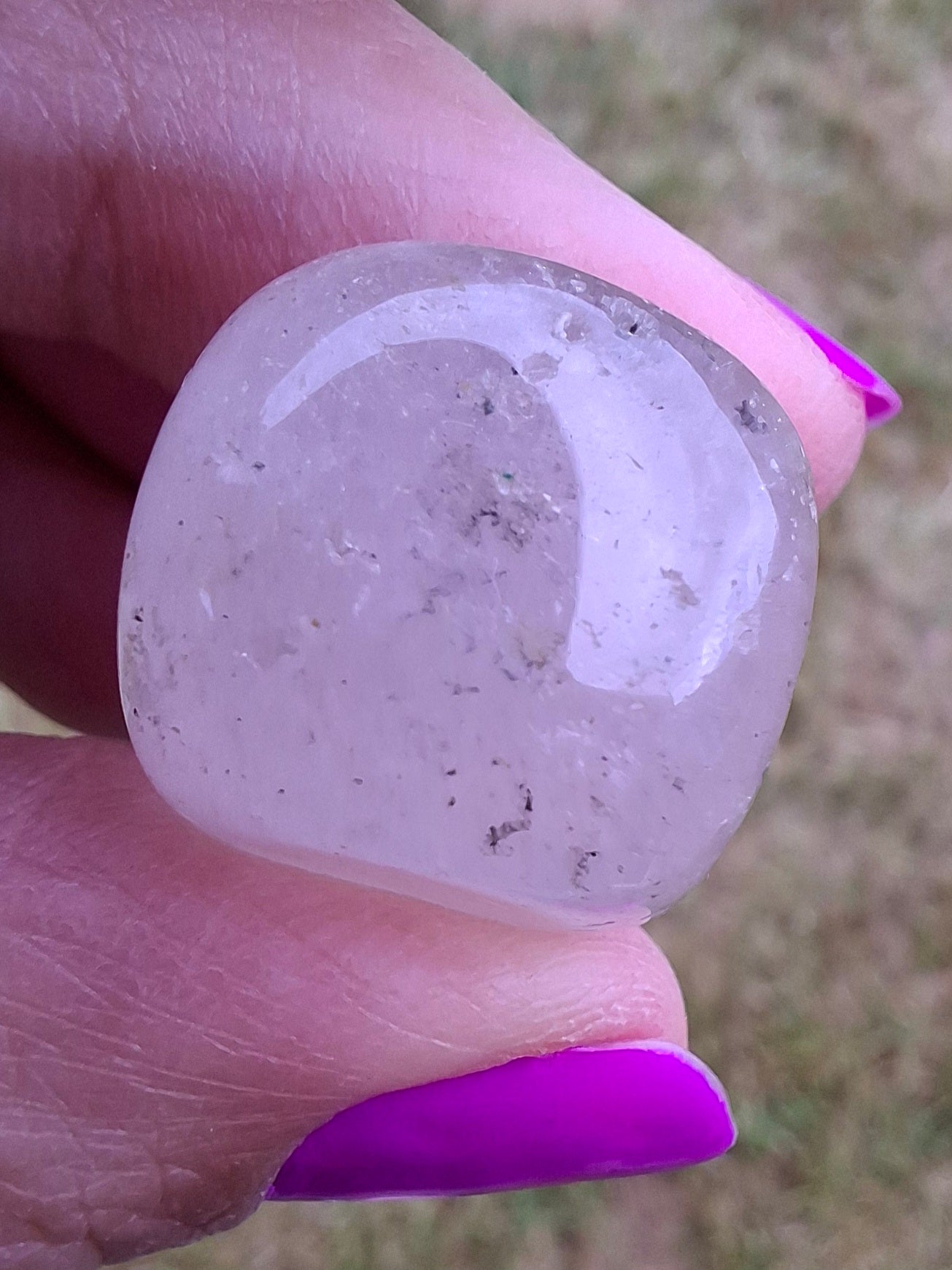 Clear Quartz, Tumble Stone, Crystal (Ref: T27)