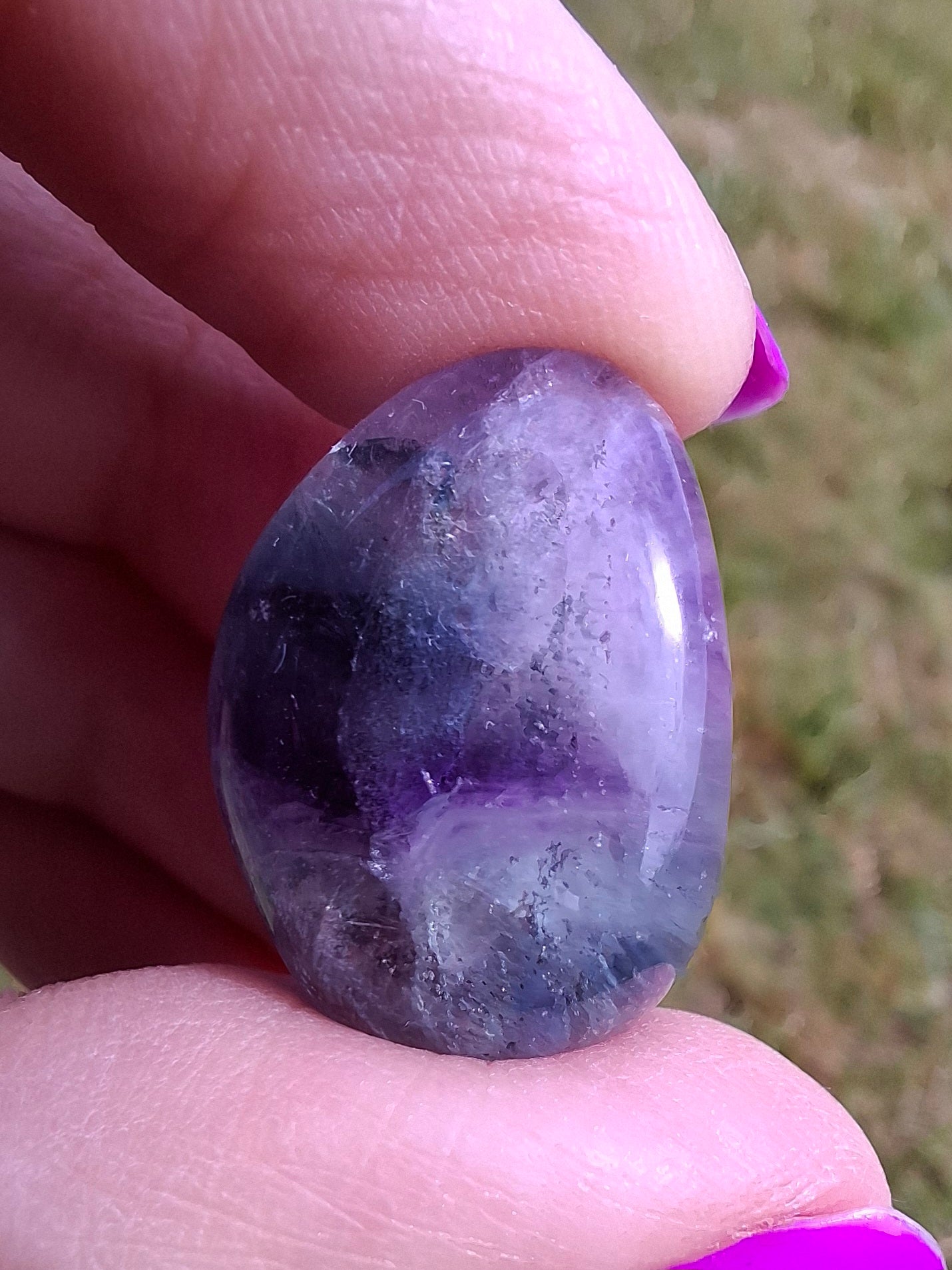 Fluorite, Tumble Stone, Crystal (Ref: T53)