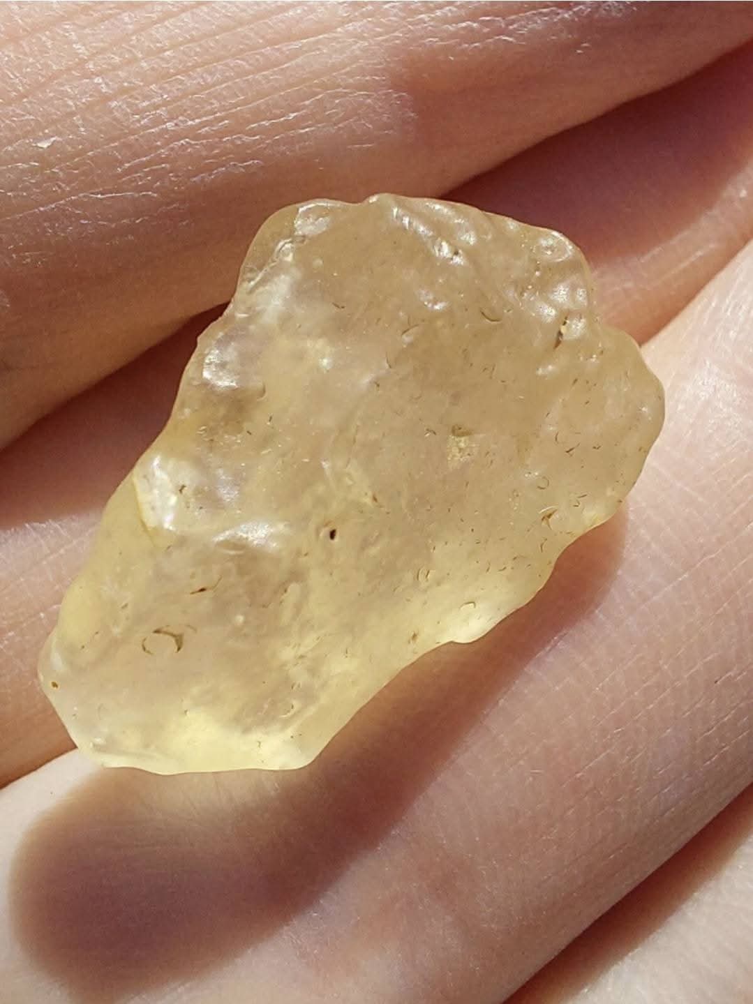Libyan Desert Glass Piece, 3.63g, Tektite