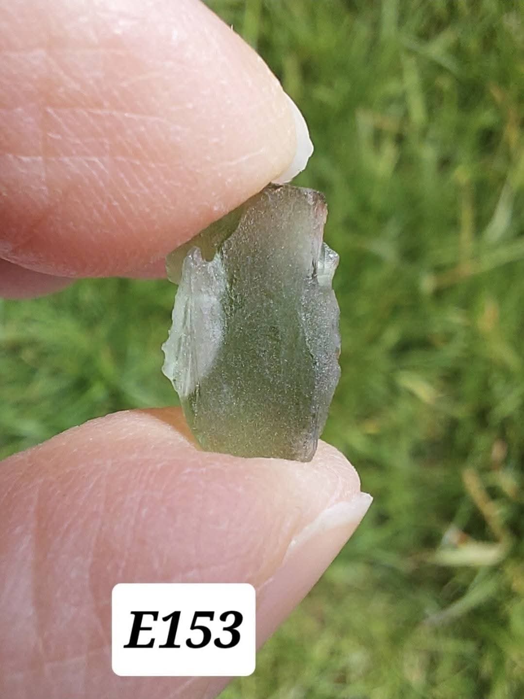 Moldavite Piece, 0.56g, Tektite (Ref: E153)