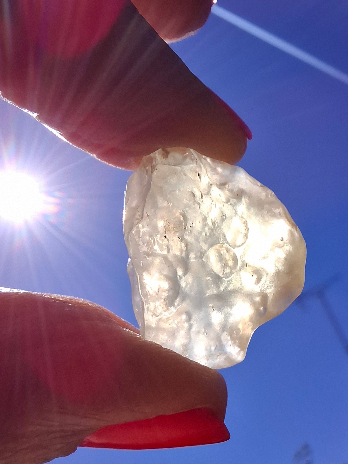 Libyan Desert Glass Piece, 5.58g, Tektite