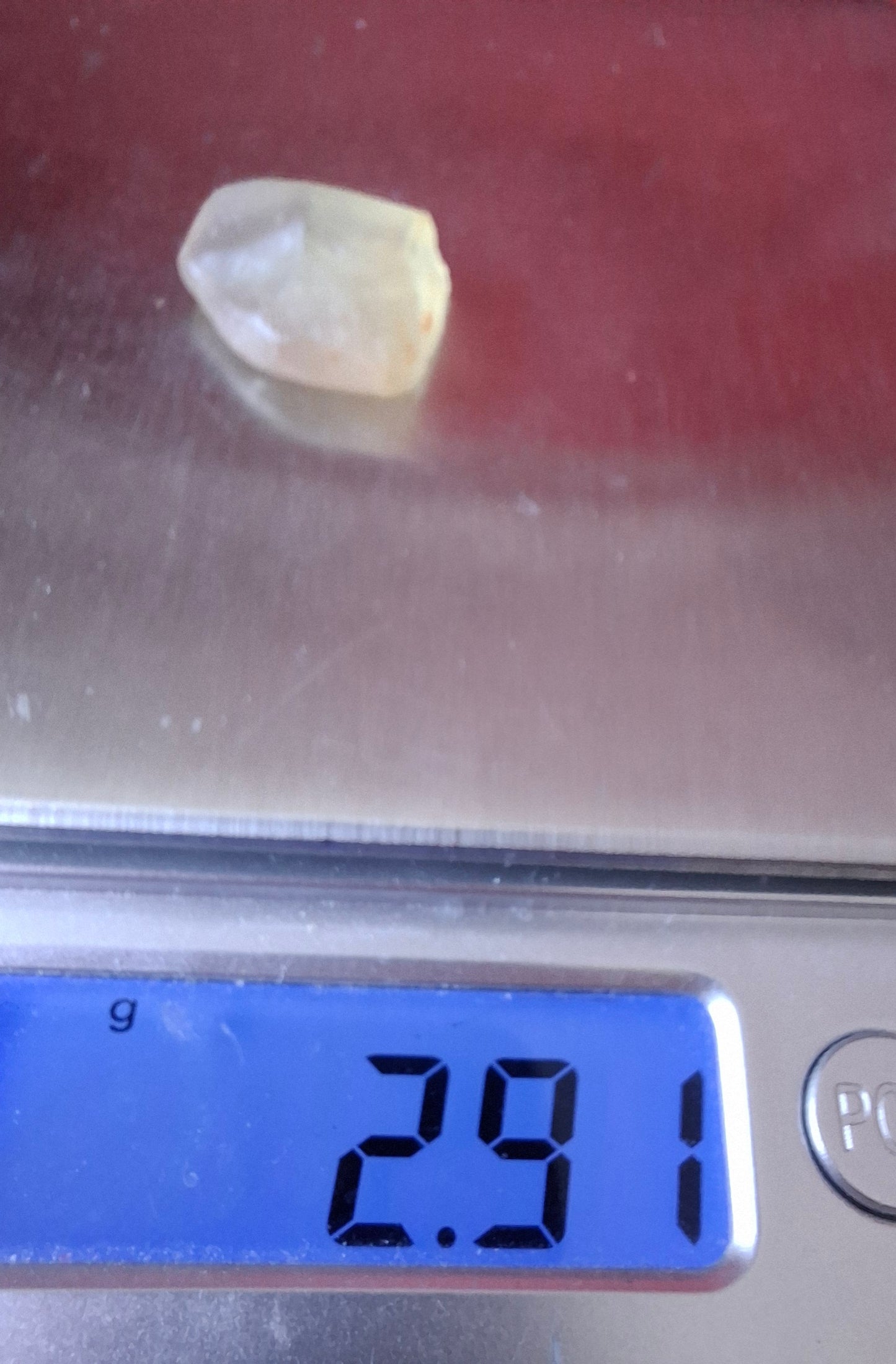 Libyan Desert Glass small Piece, 2.91g, Tektite (Ref: L1356)