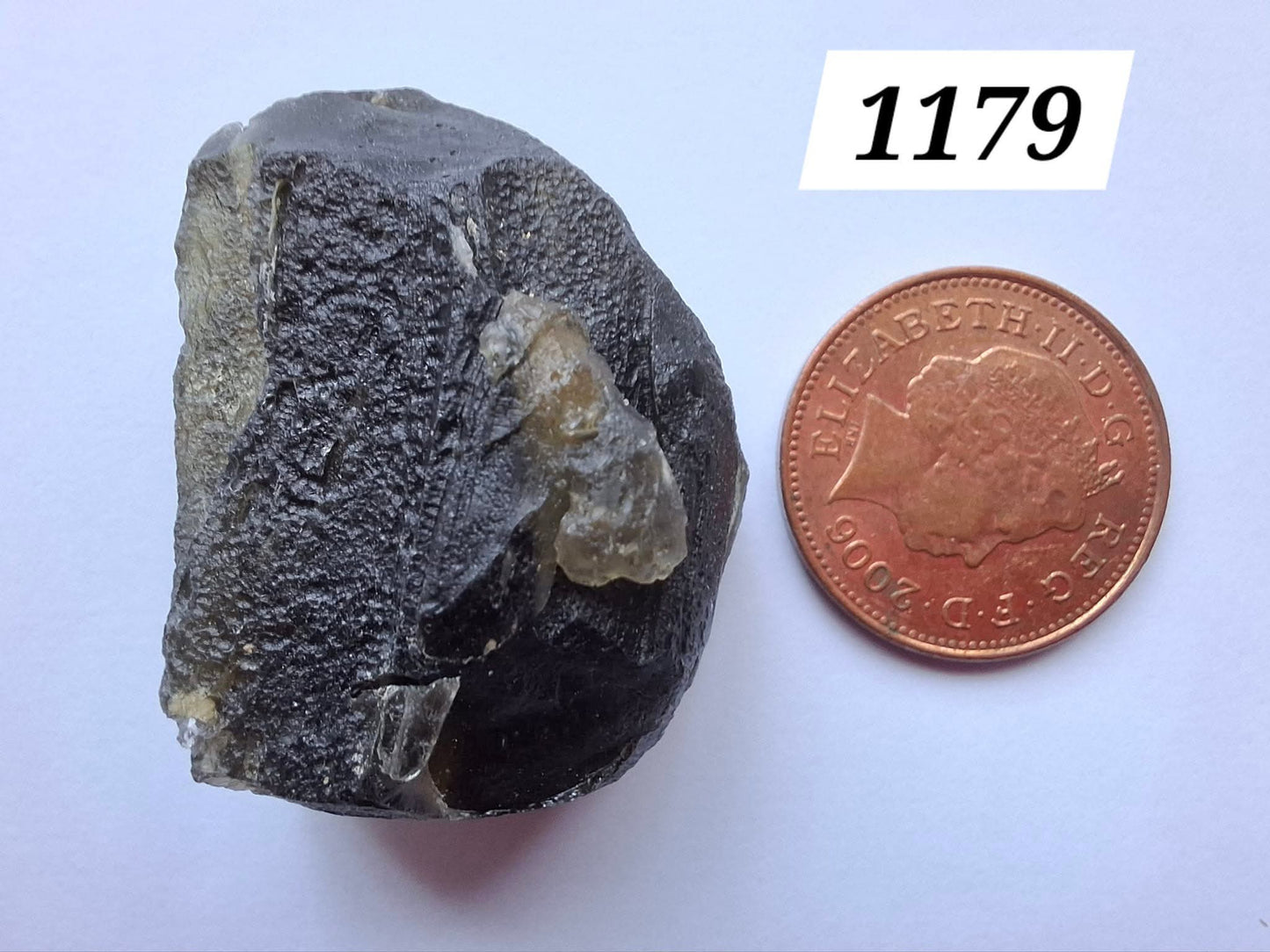 Moldavite Piece, JAKULE, 16.07g, Tektite (Ref: 1179)