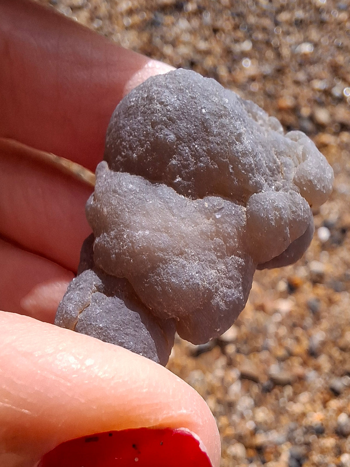 Nebula Chalcedony, 16.92g, Fossil (Ref: NC6)