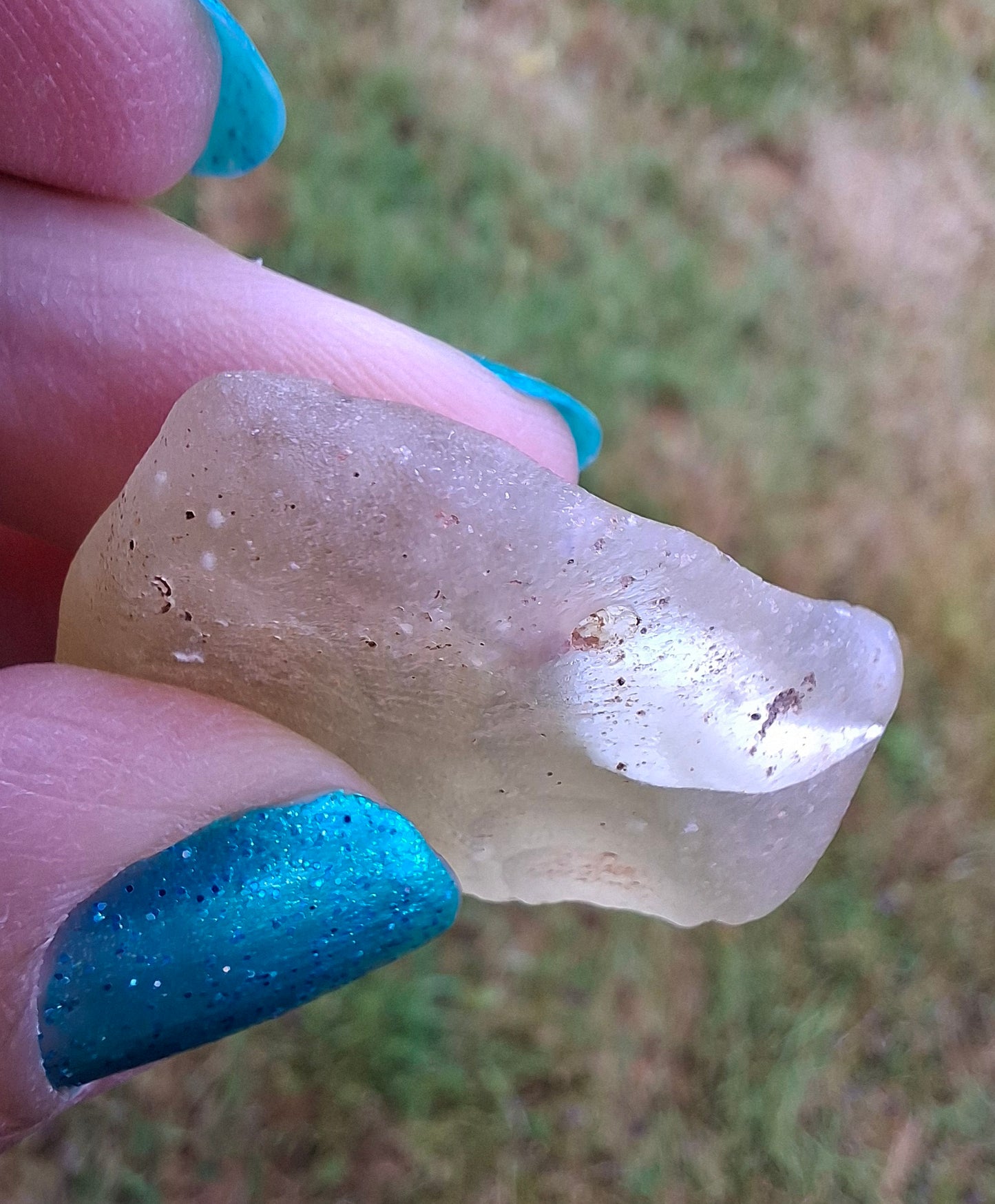 Libyan Desert Glass Piece, 12.30g, Tektite