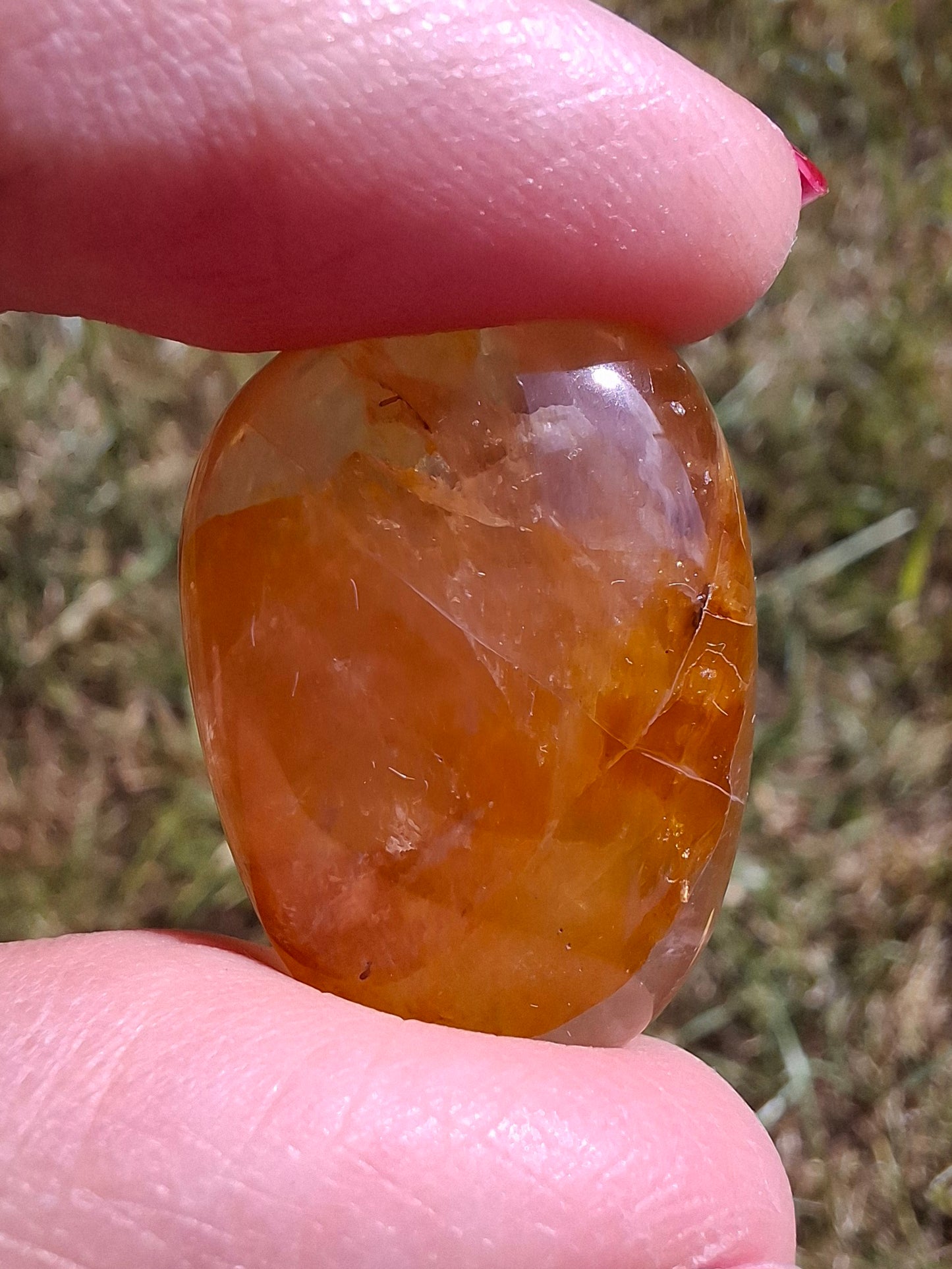 Golden Healer, Tumble Stone, Crystal (Ref: T190)
