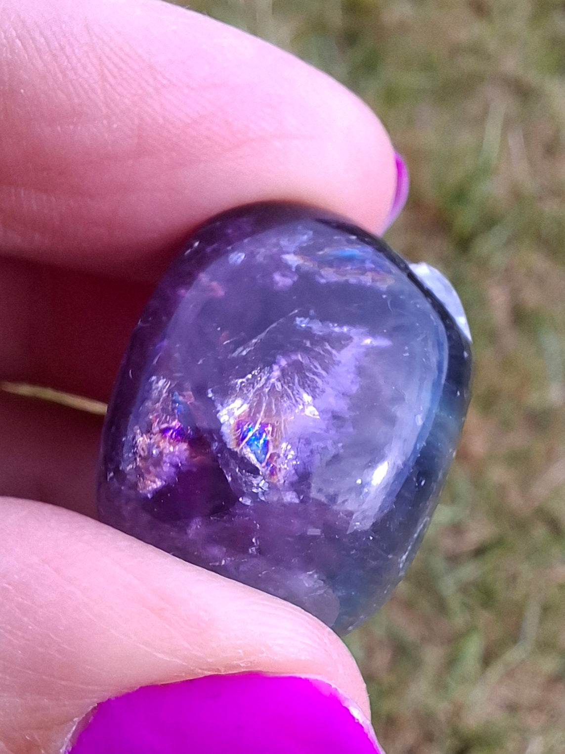 Fluorite, Tumble Stone, Crystal (Ref: T55)