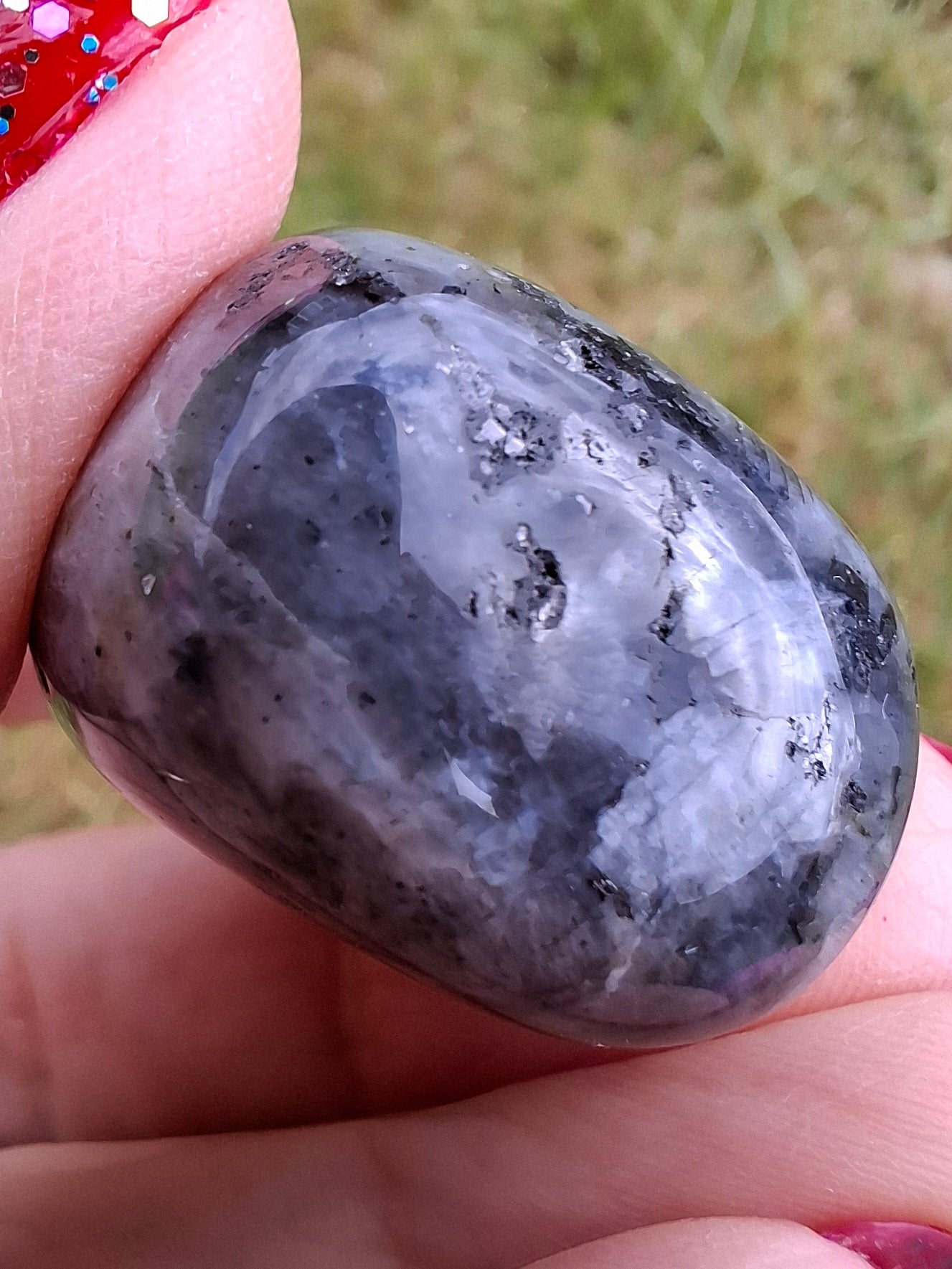 Larvikite, Tumble Stone, Crystal (Ref: T127)