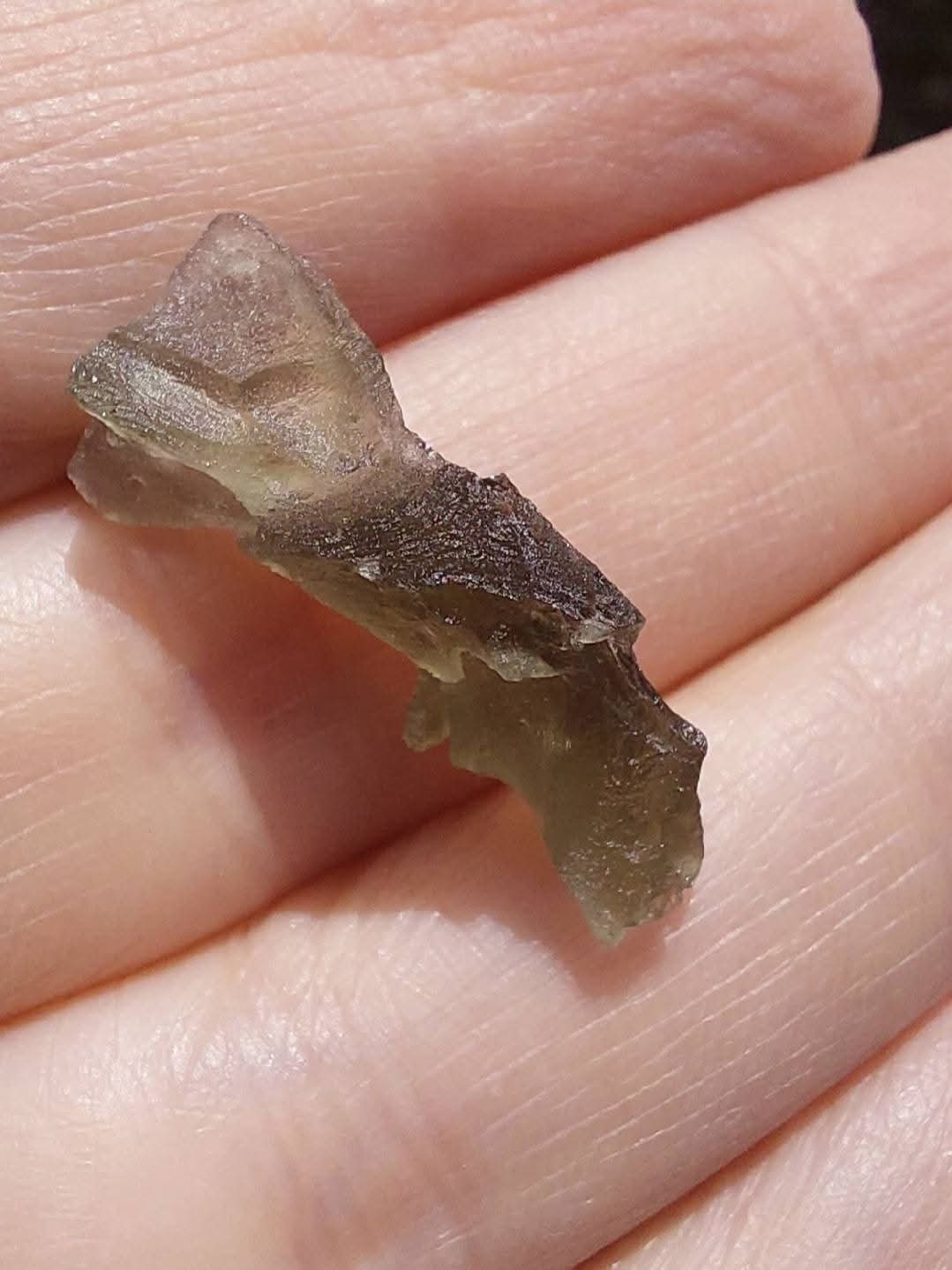 Moldavite Piece, 1.10g, Tektite (Ref: E158)