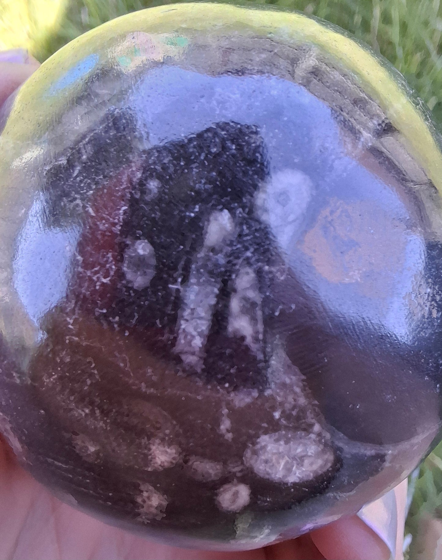 Orthoceras Sphere, Fossil (Ref: OS3)