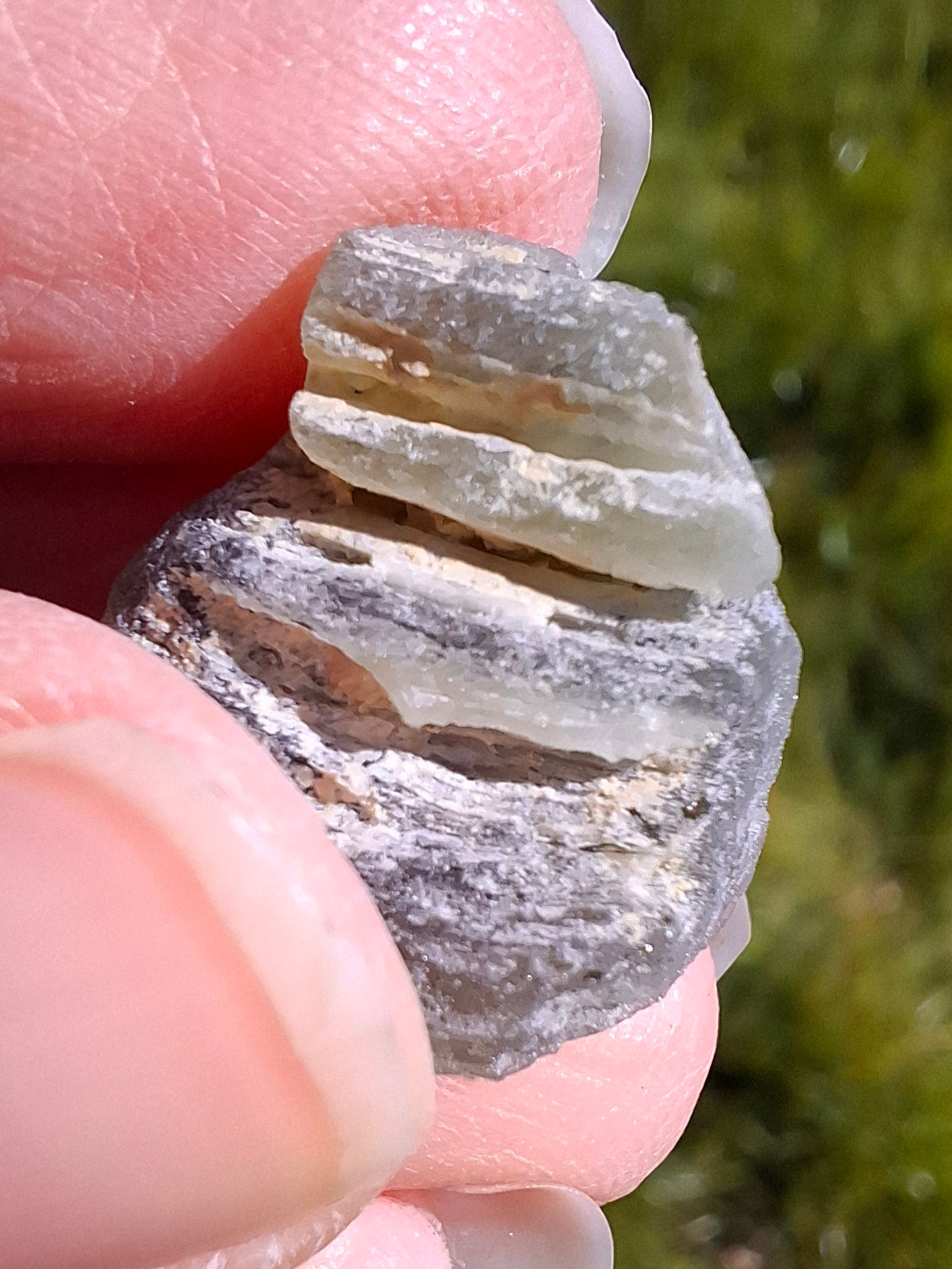 Moldavite Piece, SNOWFLAKE, FROSTED, BARTOCHOV, 3.00g, Tektite (Ref: 1370)