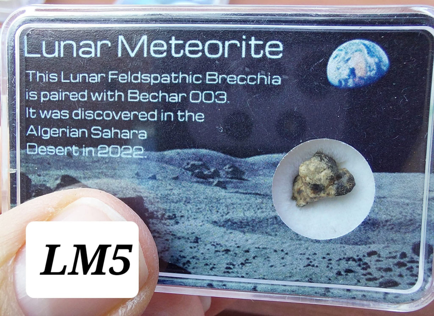 Lunar Meteorite, 0.32g, 'Moon Rock' (Ref: LM5)