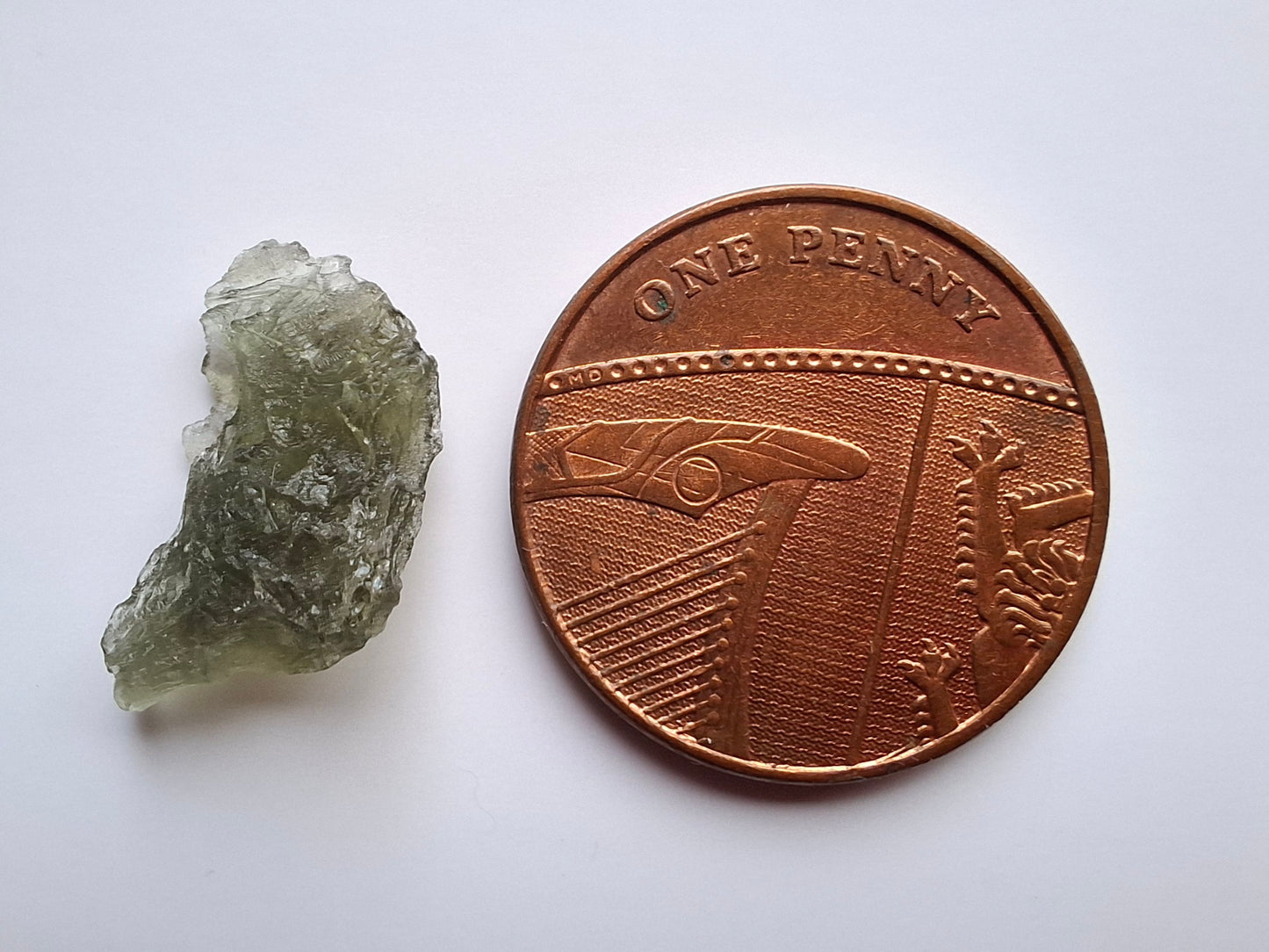 Moldavite Piece, 0.60g, Tektite (Ref: 1403)