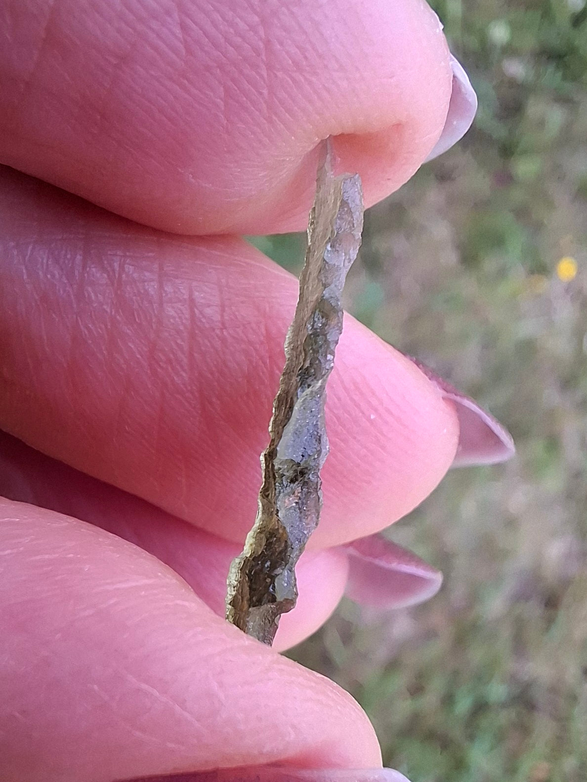 Moldavite Piece, 0.33g, Tektite (Ref: 1488)