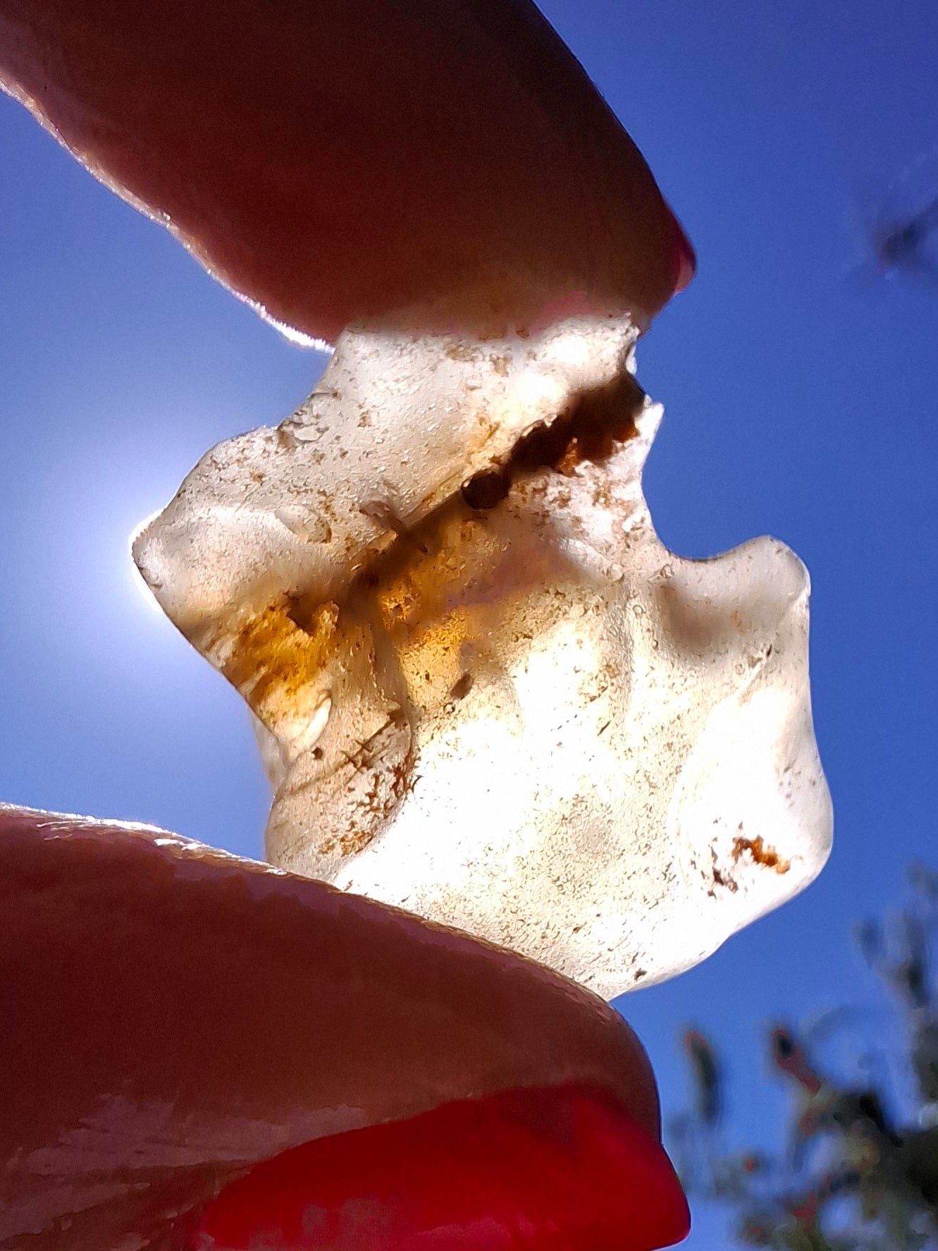Libyan Desert Glass Piece, 6.97g, Tektite