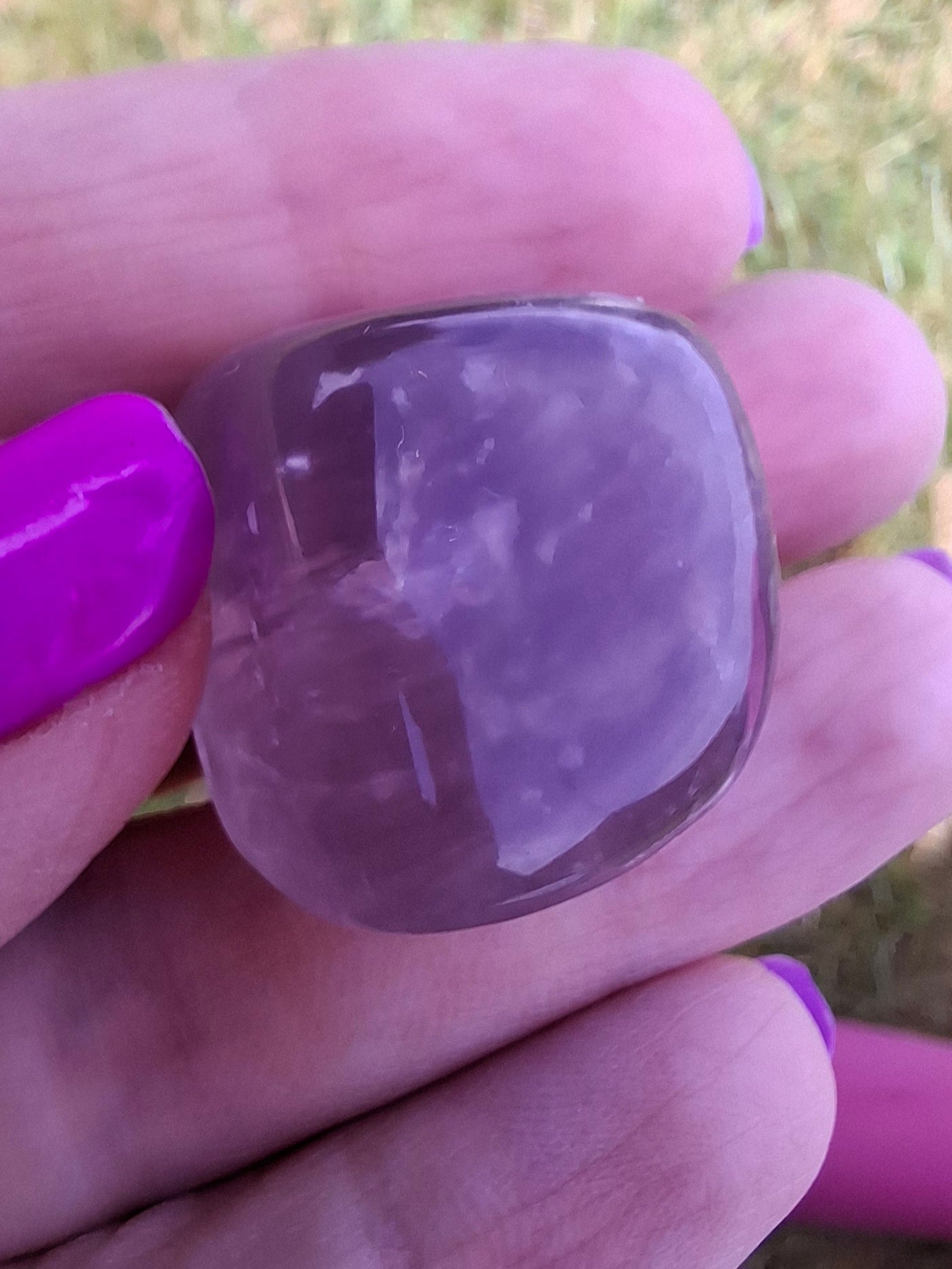 Fluorite, Tumble Stone, Crystal (Ref: T58)