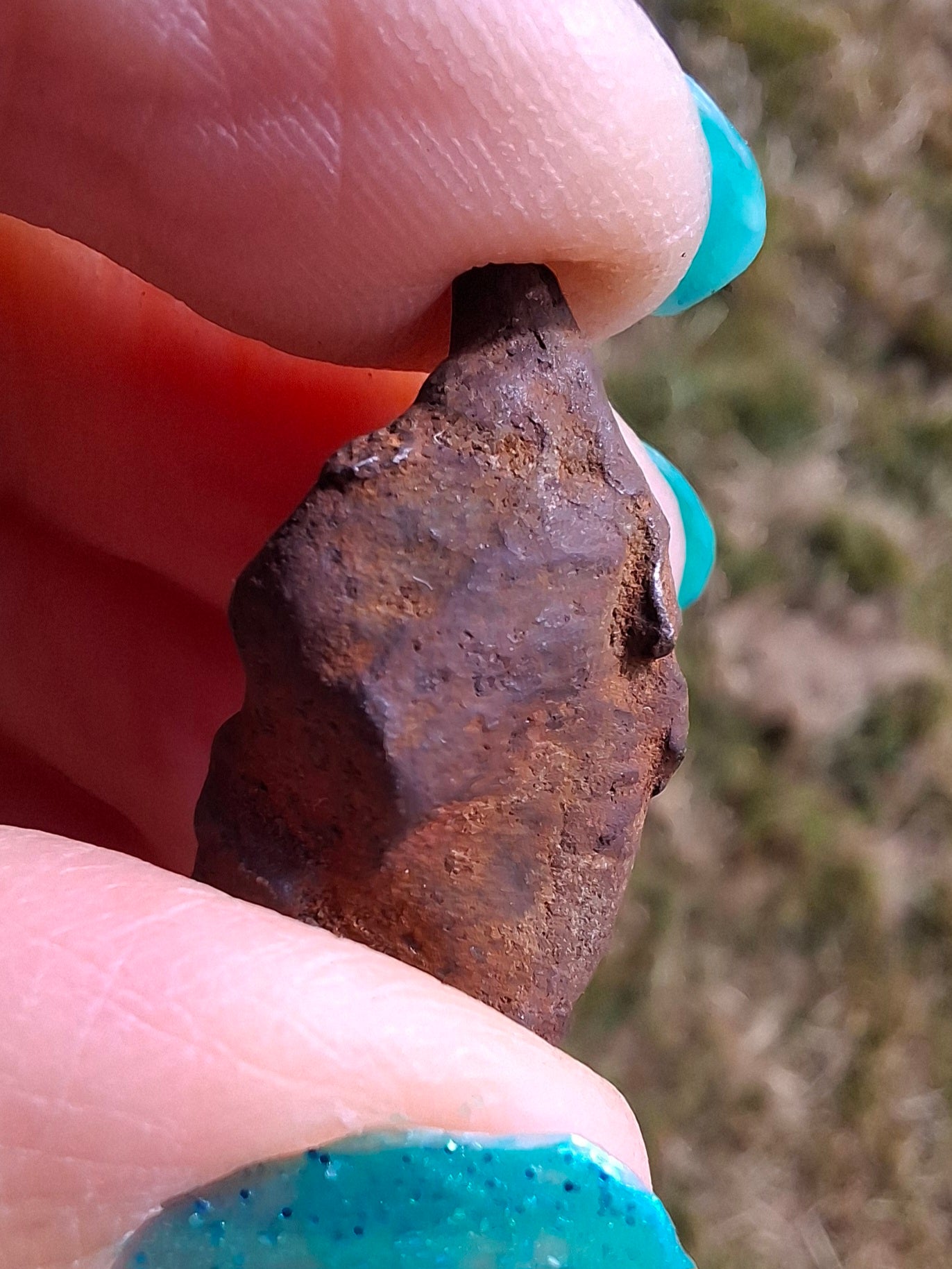 Gebel Kamil Iron Meteorite, 8.29g (Ref: K34)