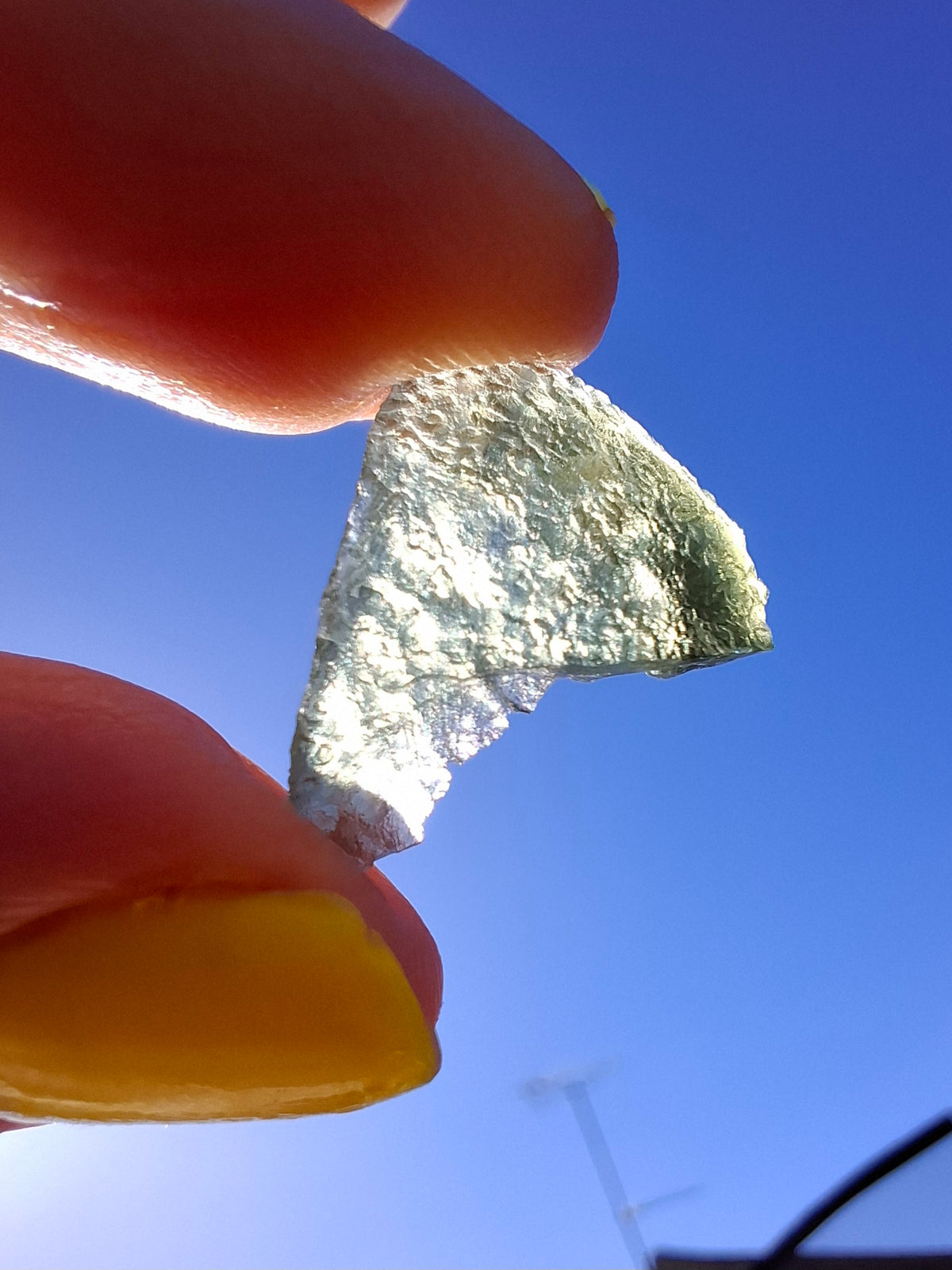 Moldavite Piece, 1.03g, Tektite (Ref: 1516)