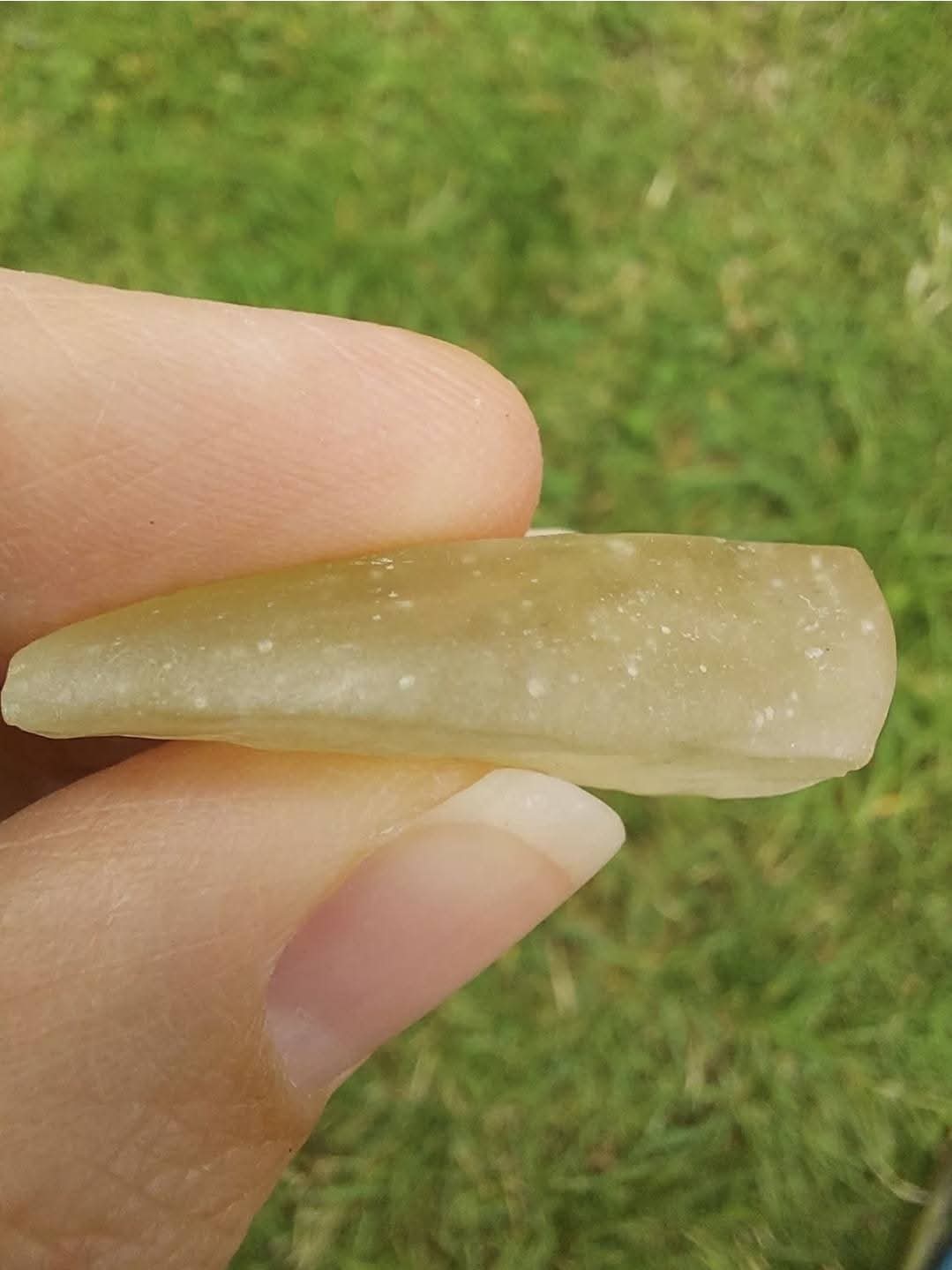 Libyan Desert Glass Piece, 6.49g, Tektite (Ref: LE277)