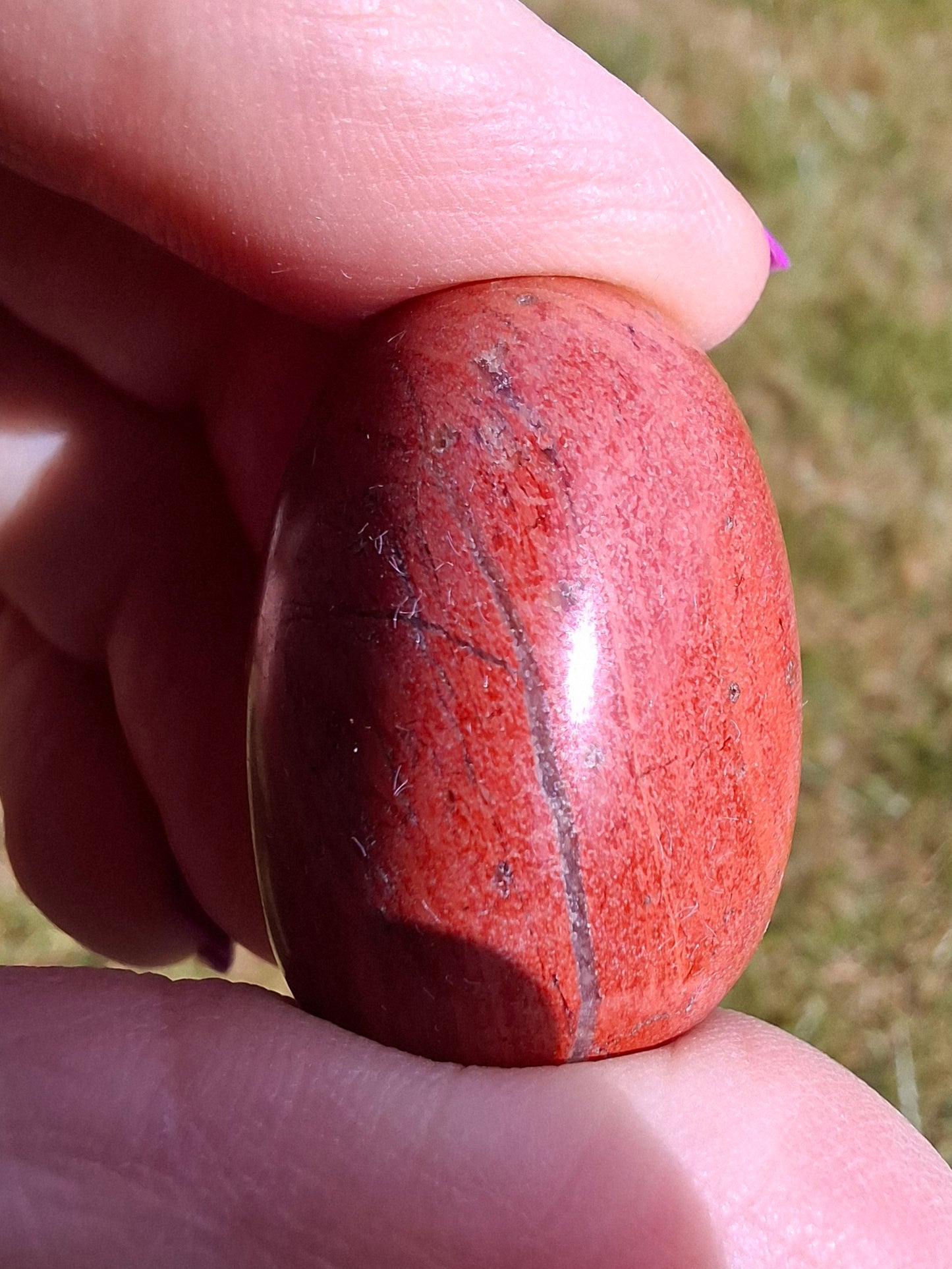 Red Jasper, Tumble Stone, Crystal (Ref: T90)