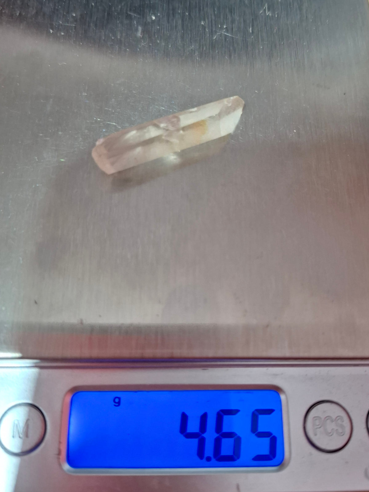 Natural Citrine, 4.65g, Crystal (Ref: TC10)