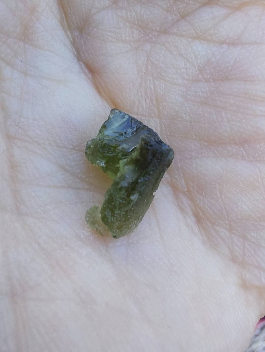 Moldavite Piece, 0.51g, Tektite (Ref: 873)