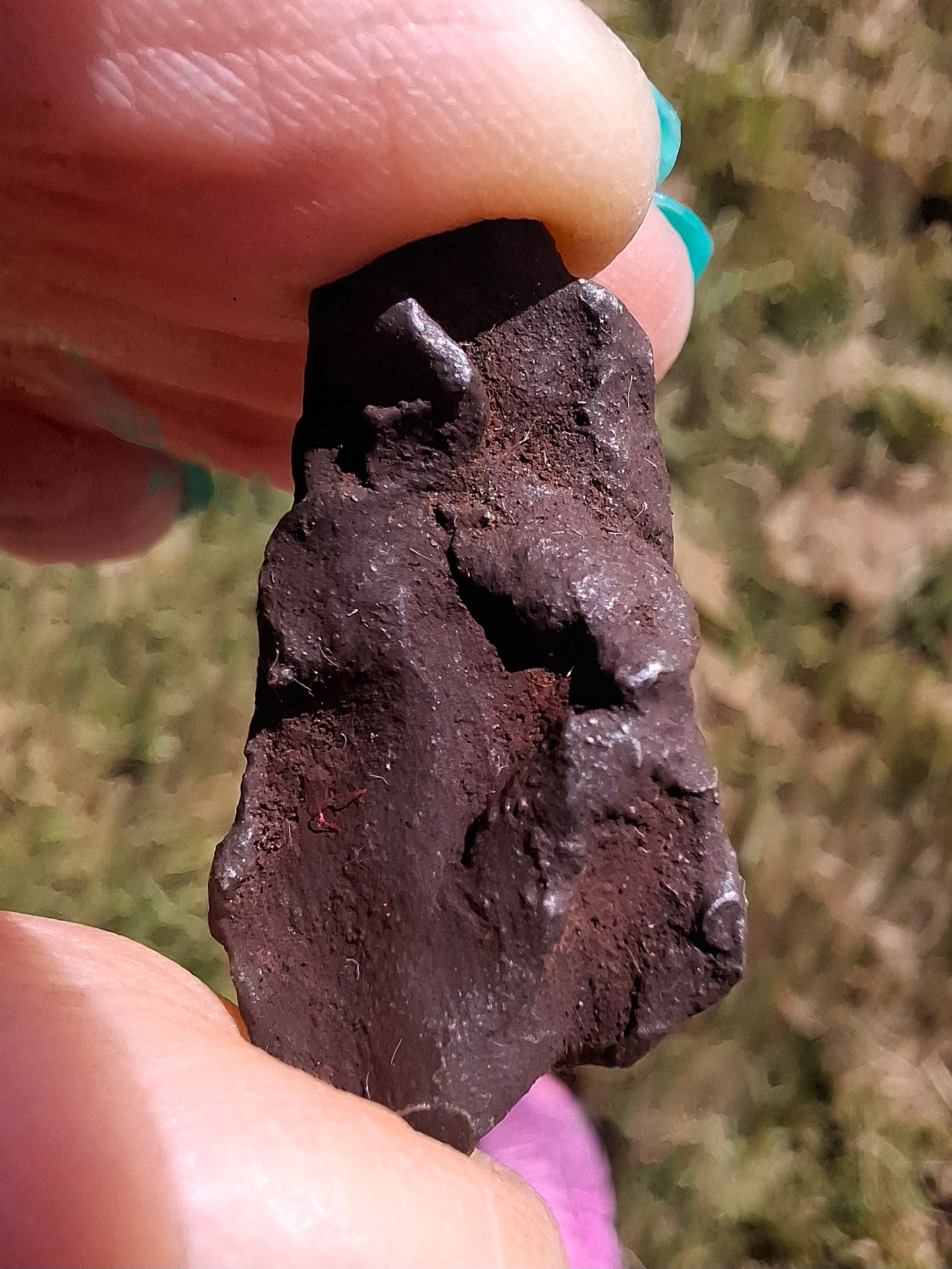Gebel Kamil Iron Meteorite, 10.78g (Ref: K37)