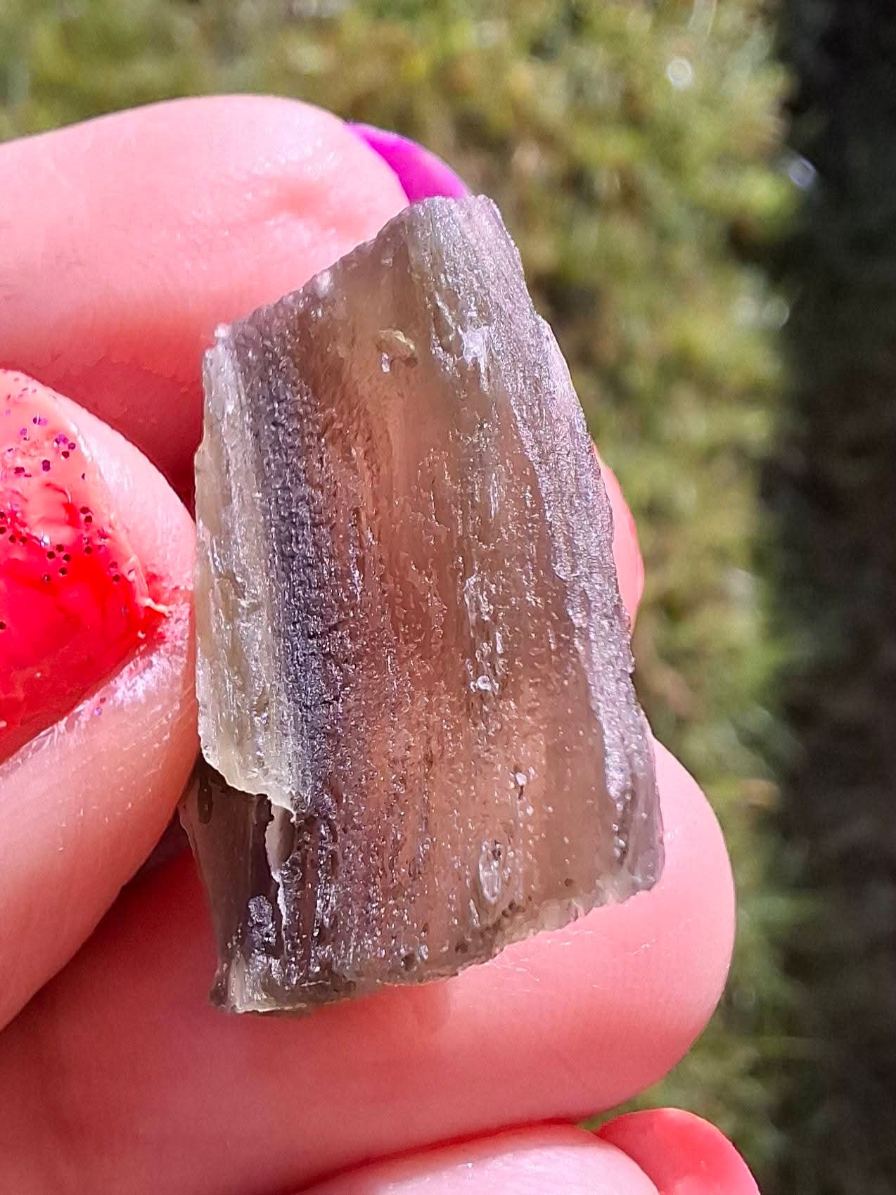 Moldavite Piece, 2.54g, Tektite (Ref: 1302)