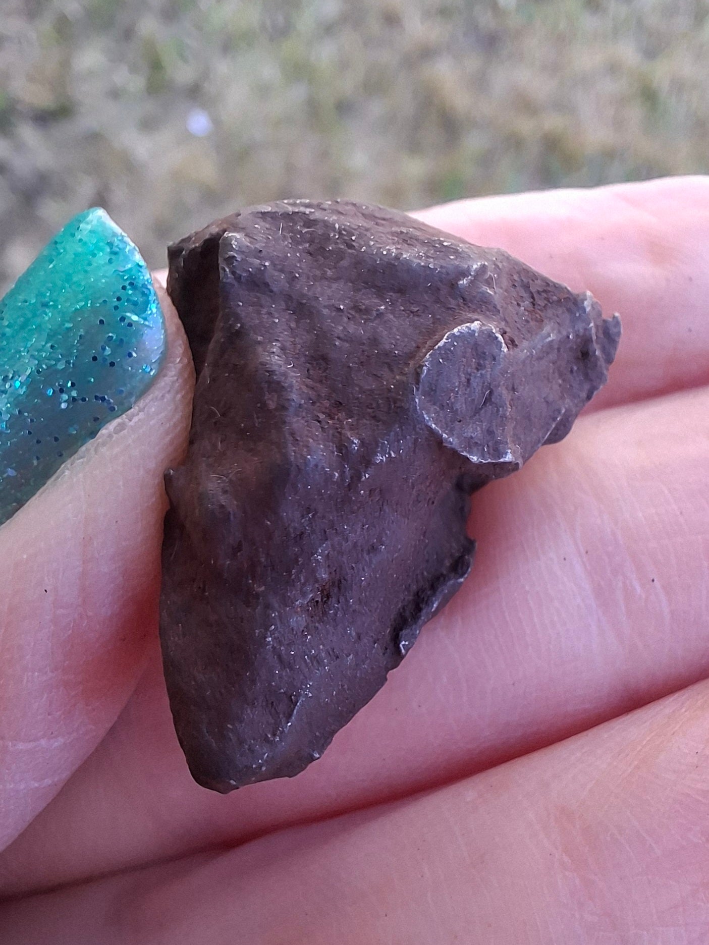 Gebel Kamil Iron Meteorite, 25.42g (Ref: K38)
