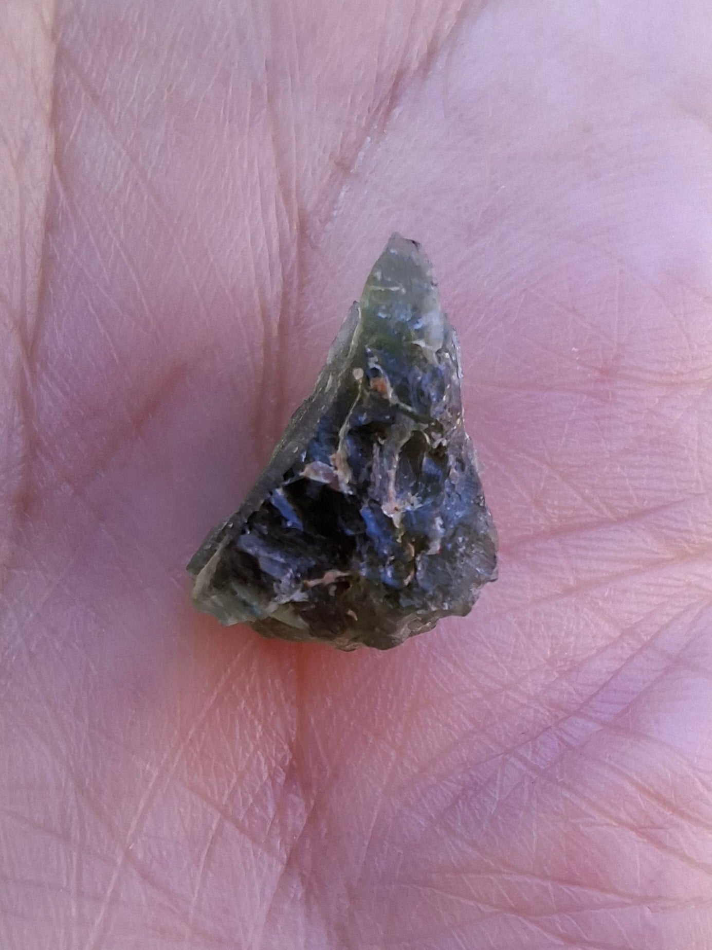 Moldavite Piece, 1.23g, Tektite (Ref: 1484)