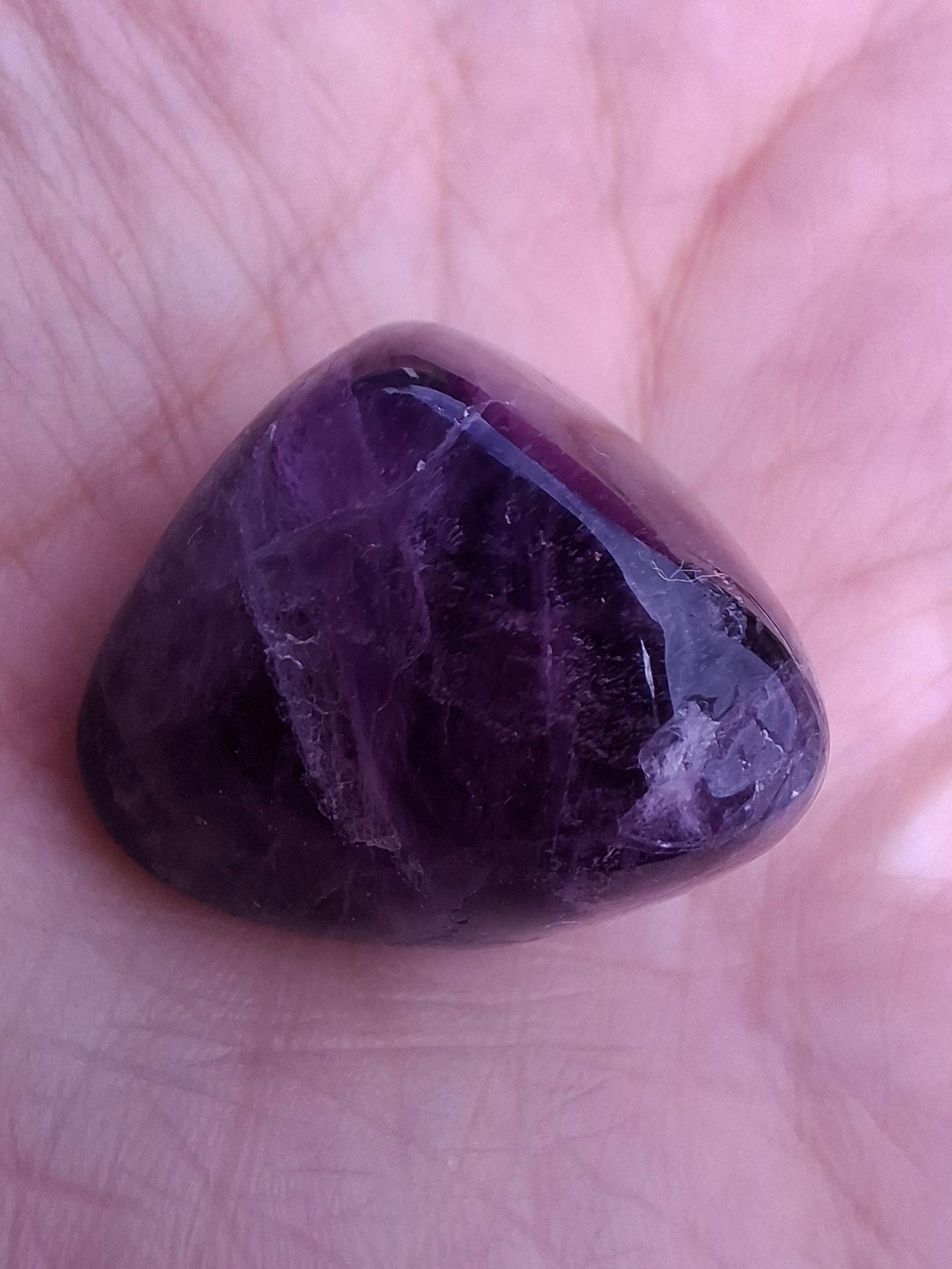 Fluorite, Tumble Stone, Crystal (Ref: T54)