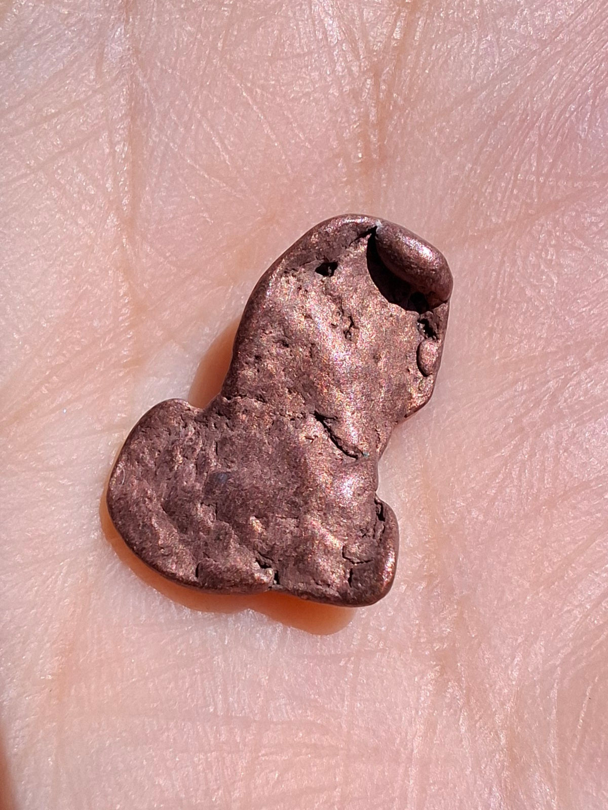 Native Copper Nugget, 1.34g, (Ref: COP1)
