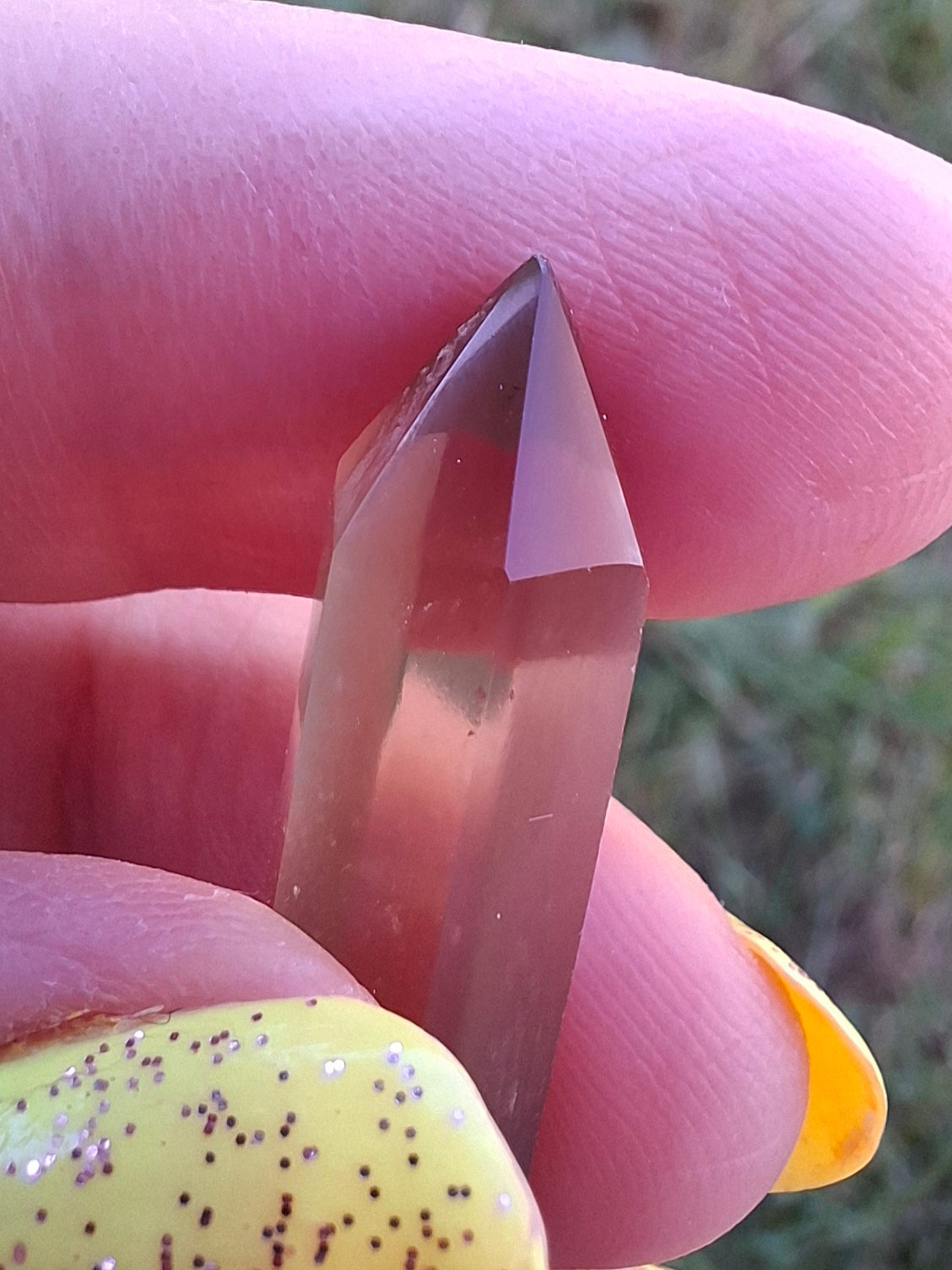 Libyan Desert Glass DT Carving, 4.68g, Tektite (Ref: LDT7)
