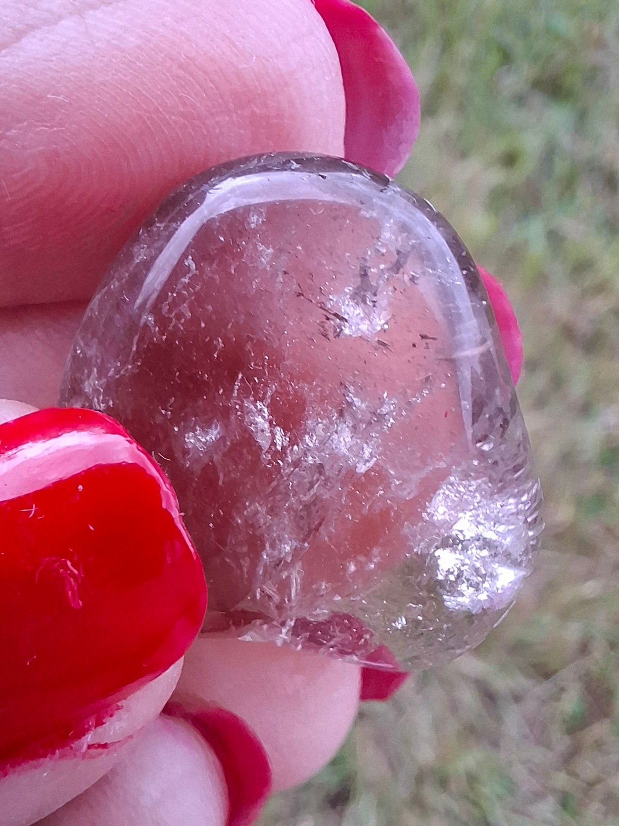 Smoky Quartz, Tumble Stone, Crystal (Ref: T107)