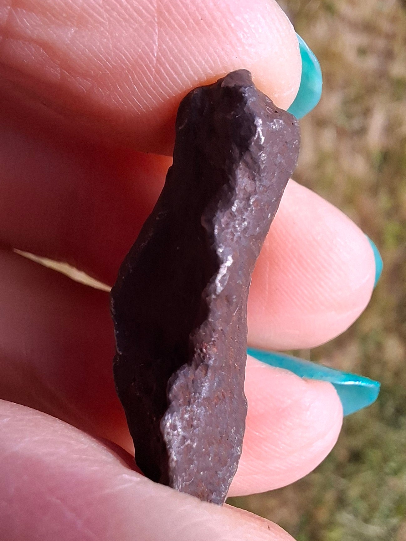 Gebel Kamil Iron Meteorite, 12.64g (Ref: K31)