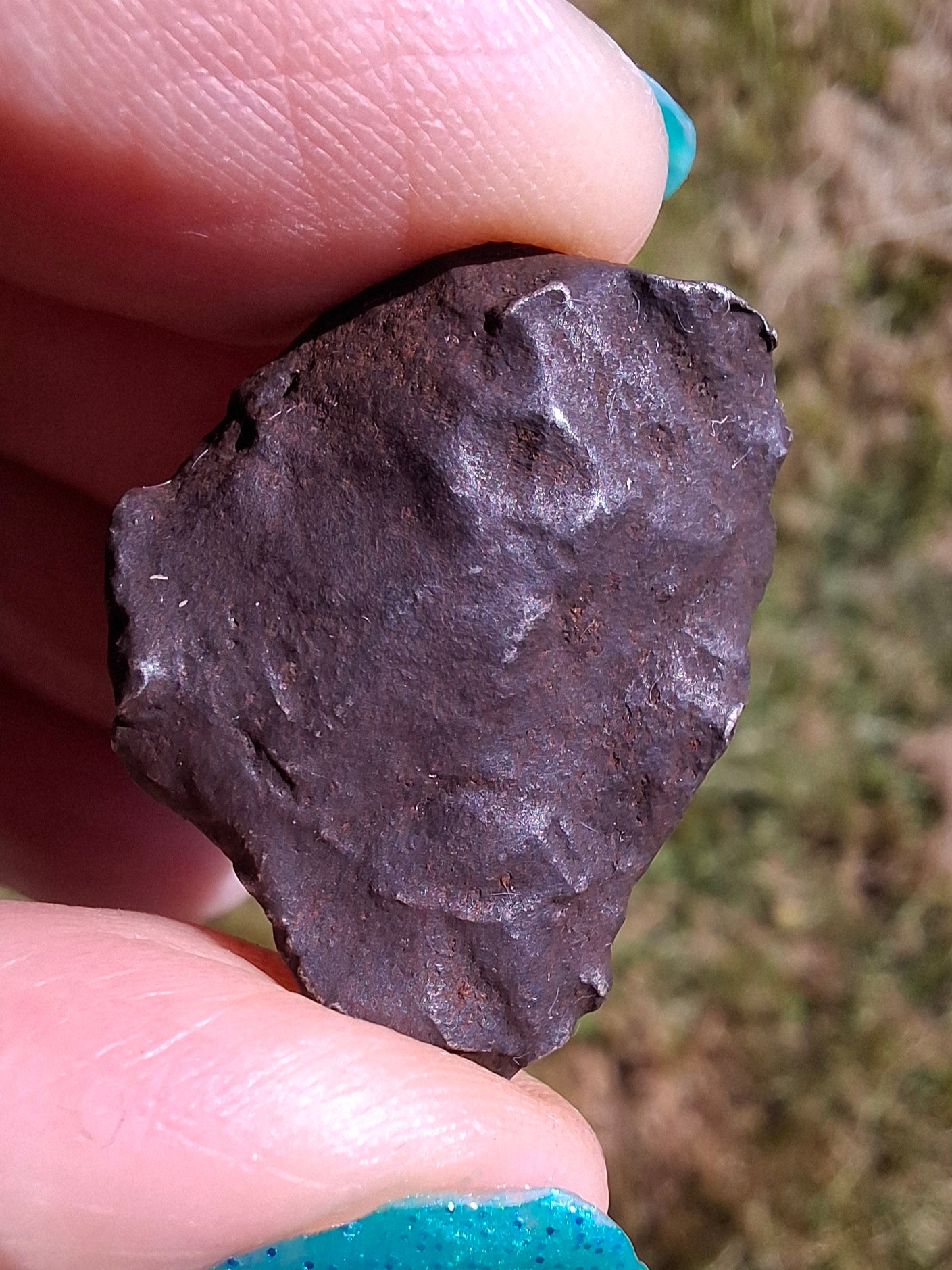Gebel Kamil Iron Meteorite, 14.49g (Ref: K46)
