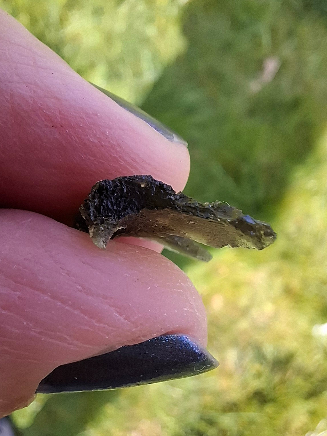 Moldavite Piece, 1.07g, Tektite (Ref: 1394)