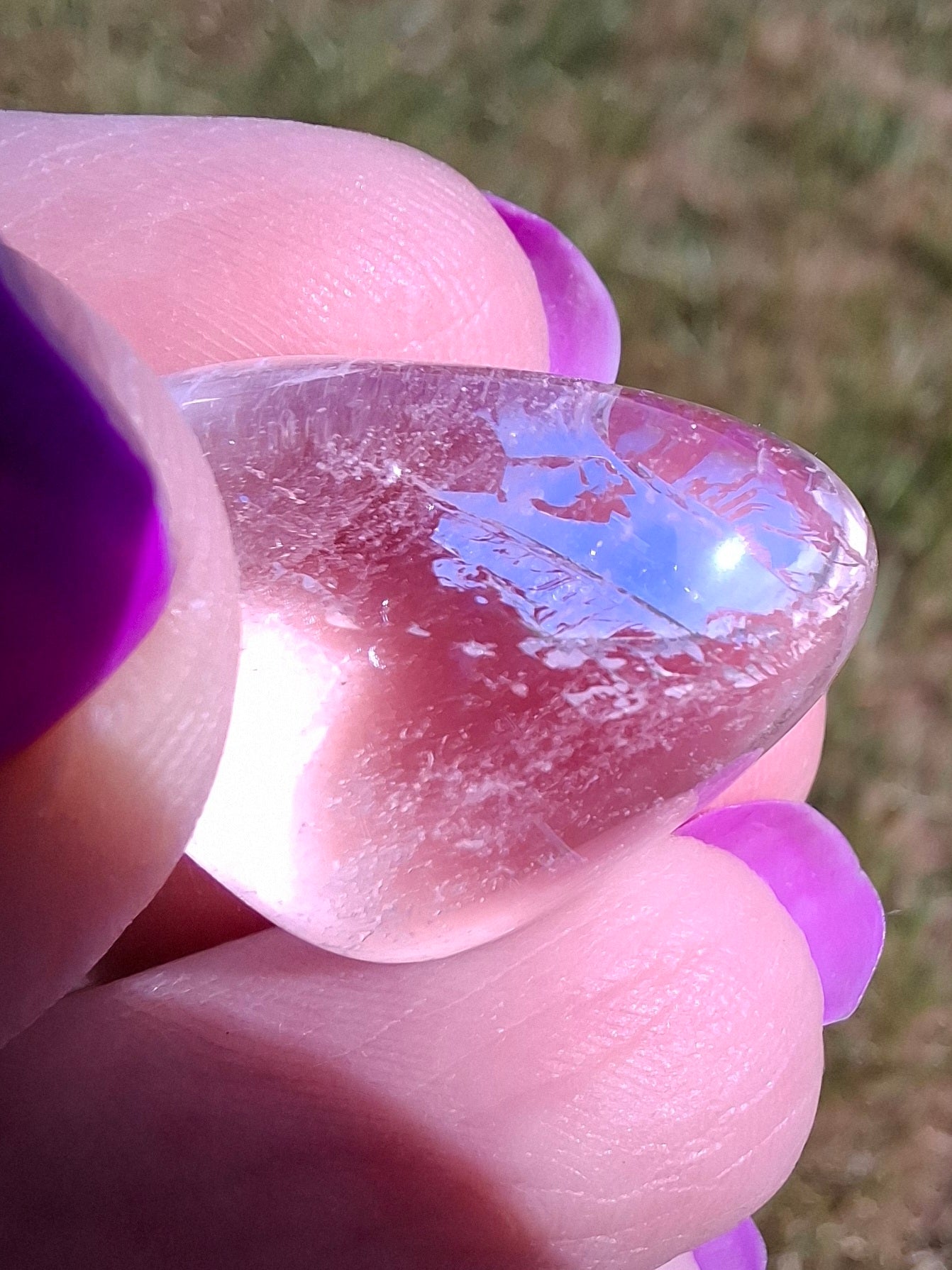 Clear Quartz, Tumble Stone, Crystal (Ref: T32)