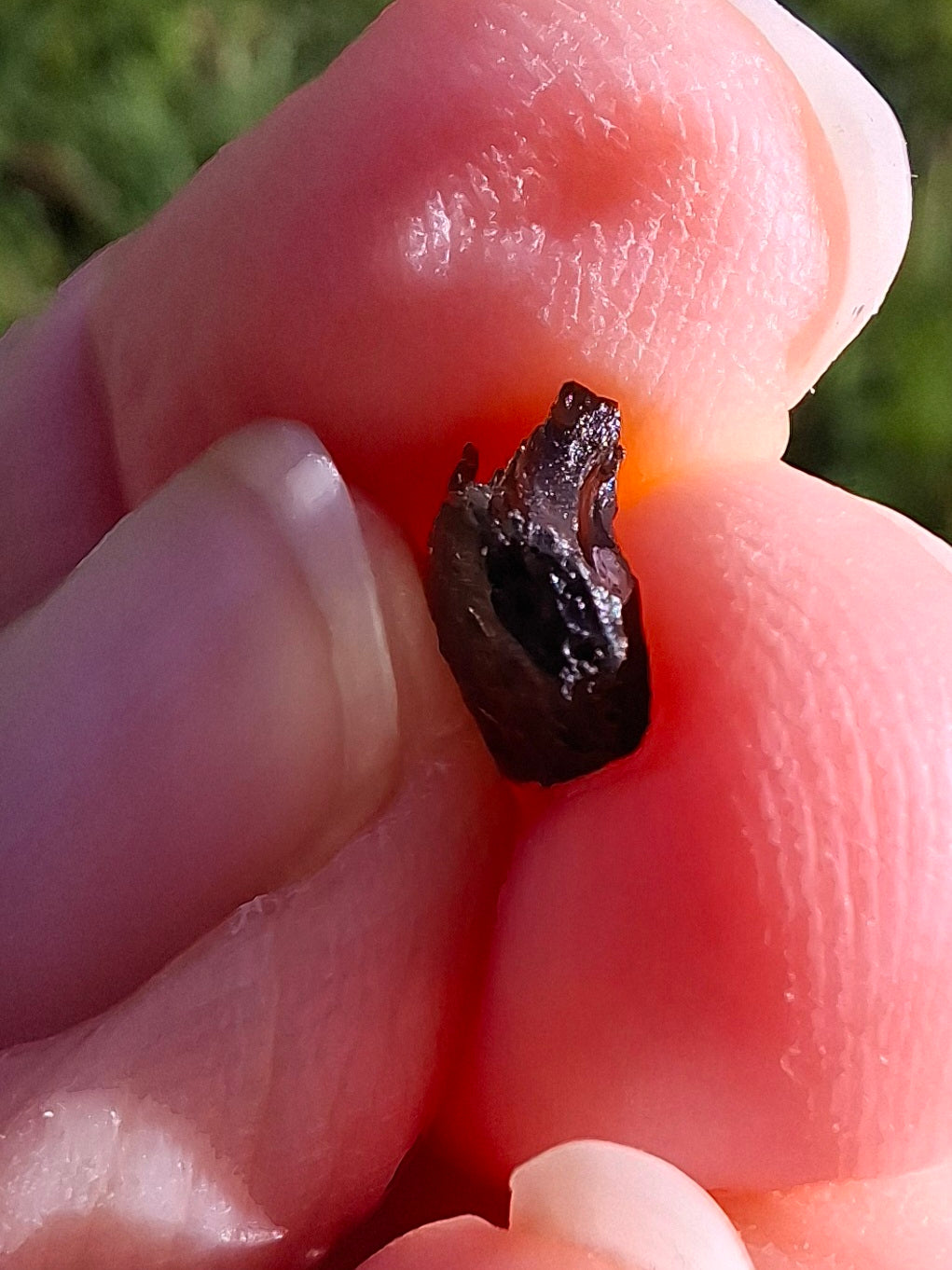 Moldavite Small Piece. 0.35g, Tektite (Ref: 1329)