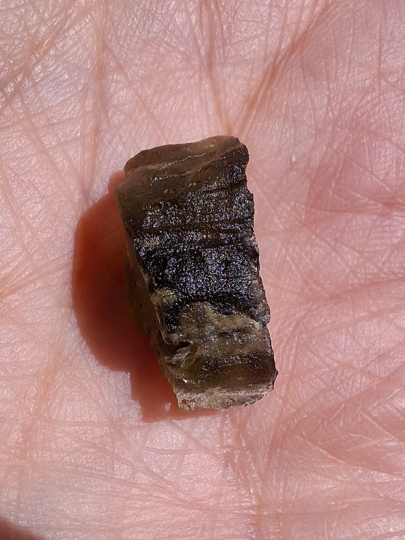 Moldavite Piece, 1.67g, Tektite (Ref: 1423)