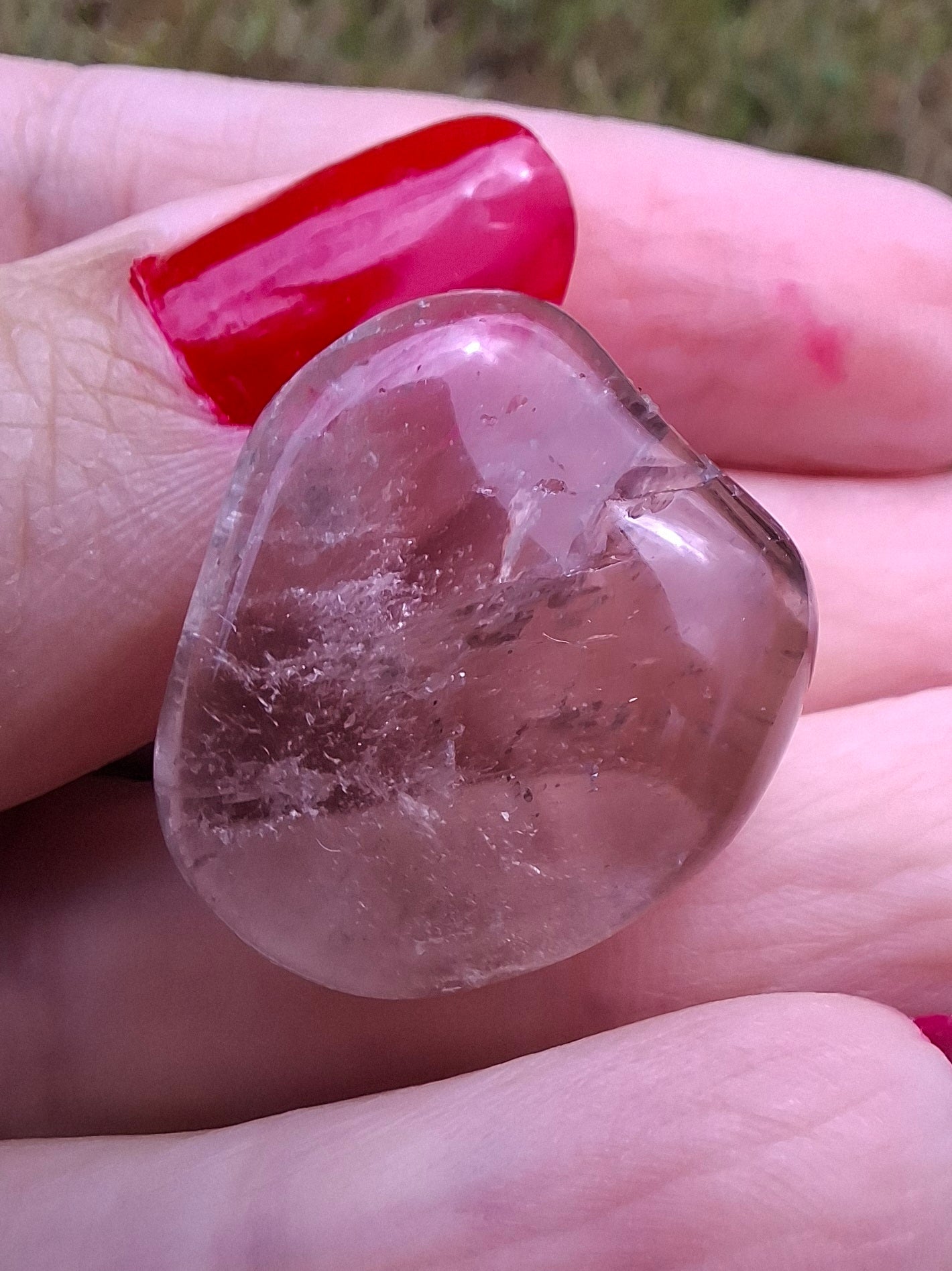 Smoky Quartz, Tumble Stone, Crystal (Ref: T107)