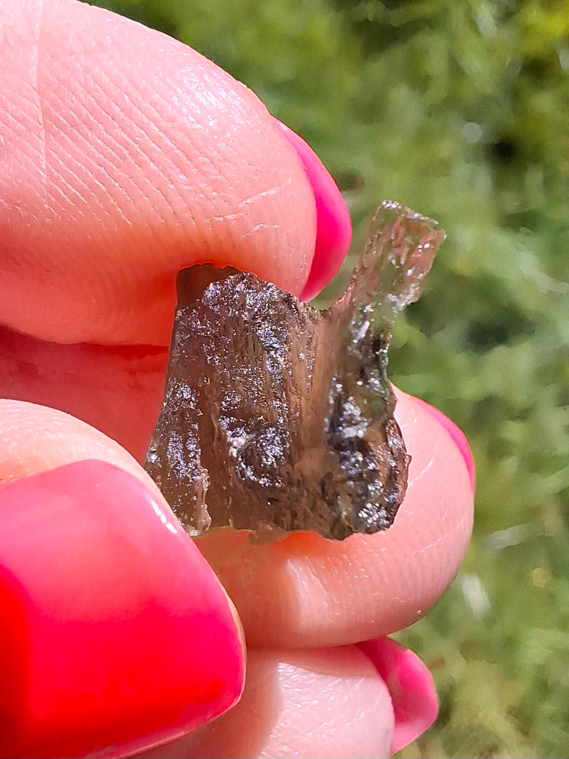 Moldavite Piece, 1.10g, Tektite (Ref: E230)